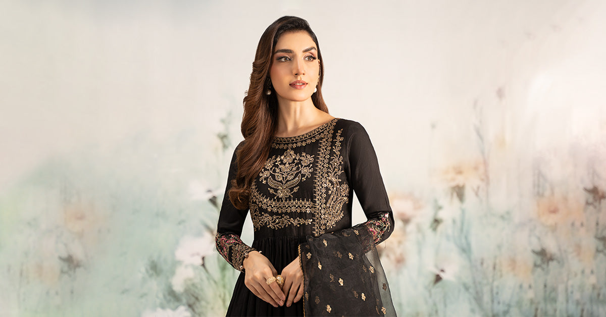 Maira B | Ready to Wear | DW-EF25-43 - by - Libasekhas UK - Registered Vendor of : Maria B - 100% Original Designer Dresss