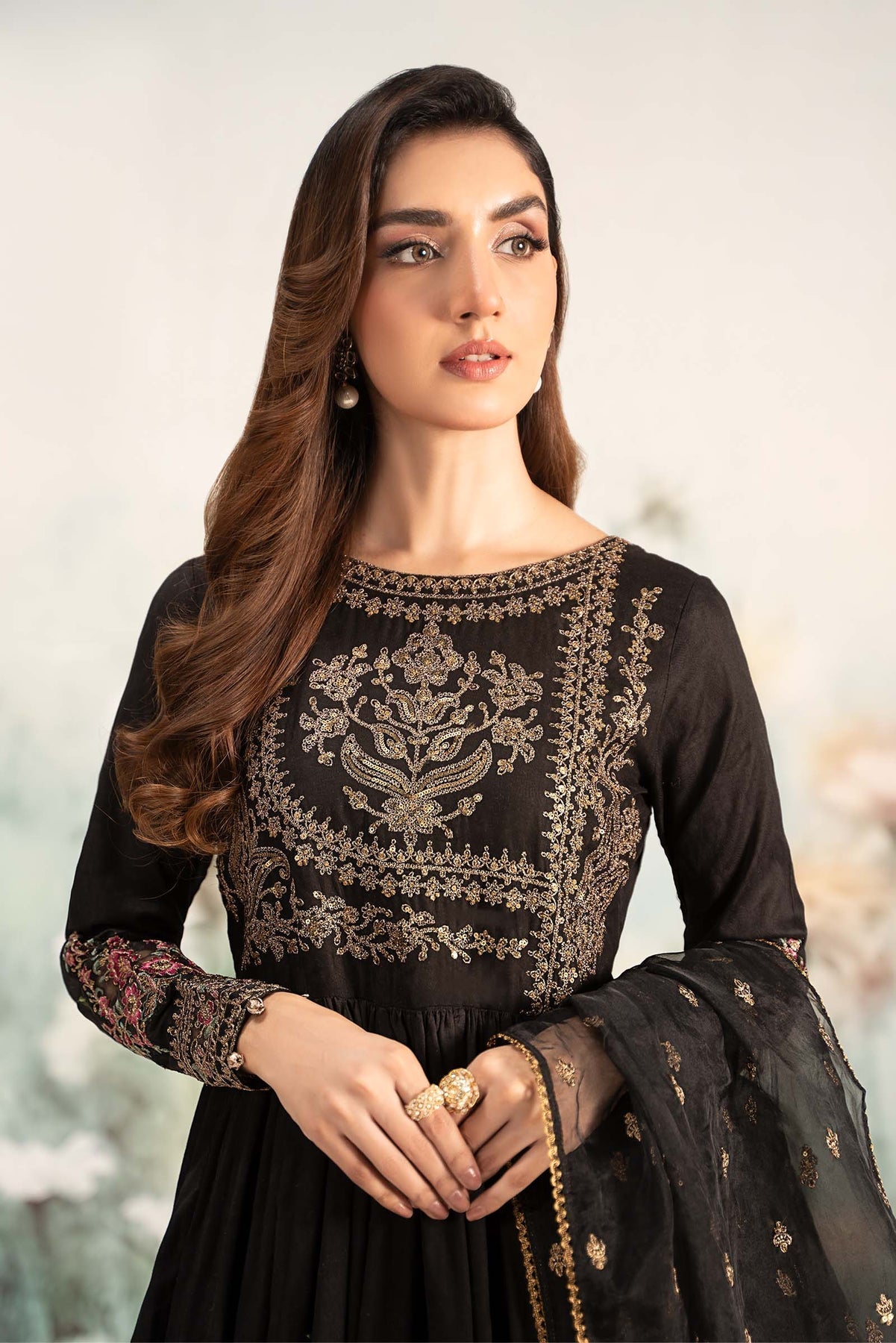 Maria B | Casual Pret 25 | DW-EF25-43 - by - Libasekhas UK - Registered Vendor of : Maria B - 100% Original Designer Dresss