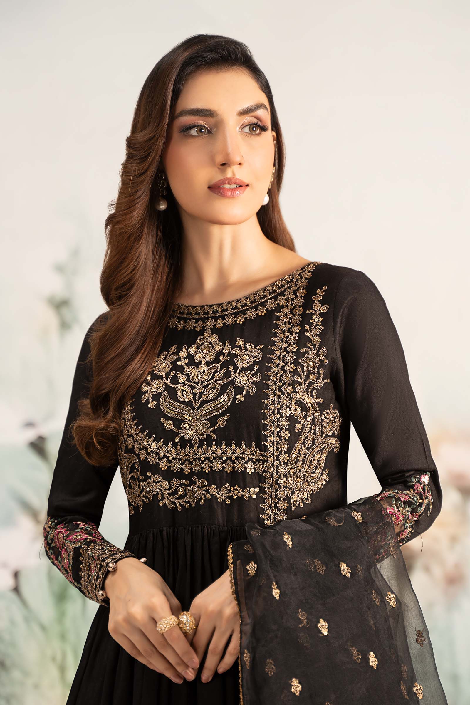 Maira B | Ready to Wear | DW-EF25-43 - by - Libasekhas UK - Registered Vendor of : Maria B - 100% Original Designer Dresss