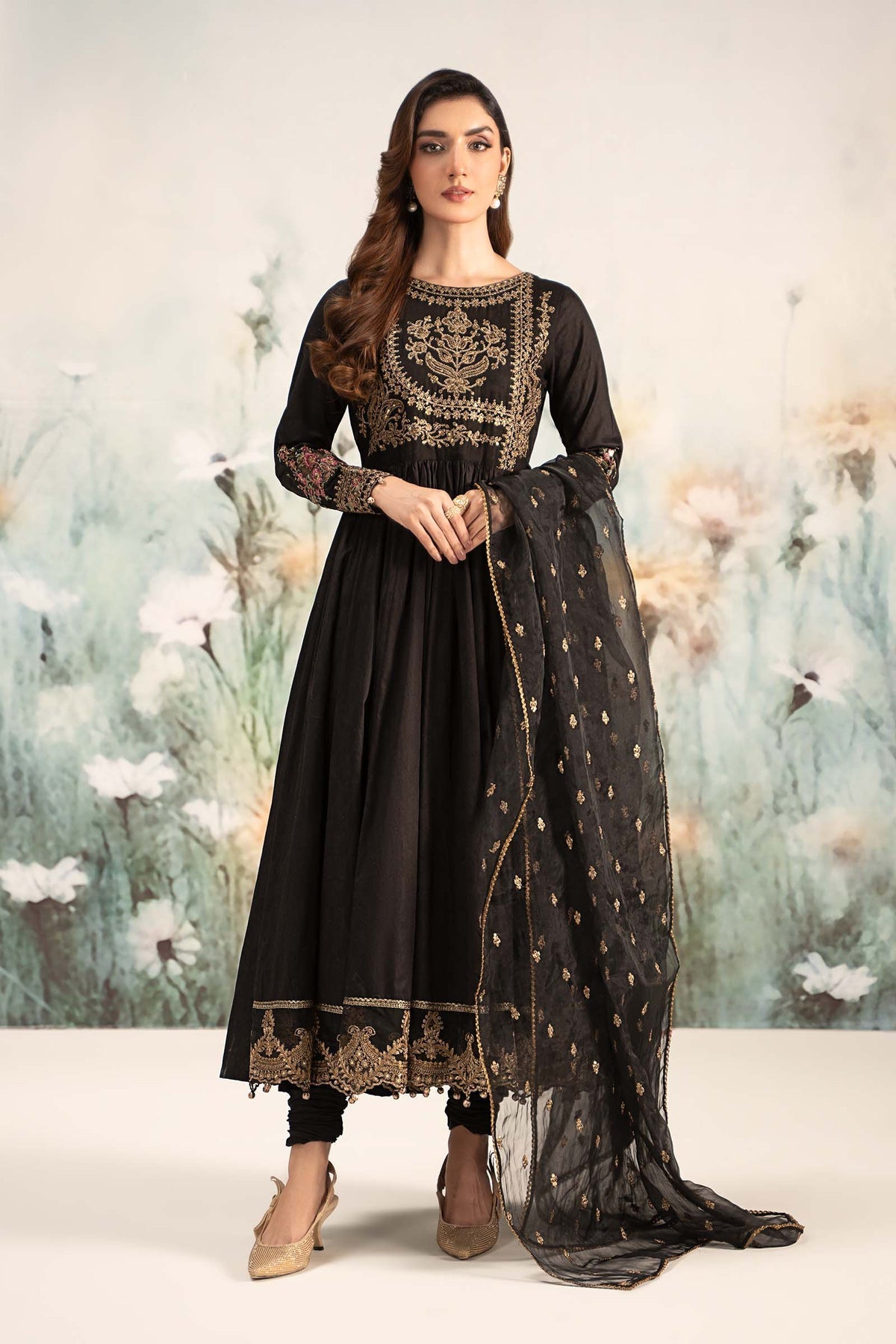 Maria B | Casual Pret 25 | DW-EF25-43 - by - Libasekhas UK - Registered Vendor of : Maria B - 100% Original Designer Dresss