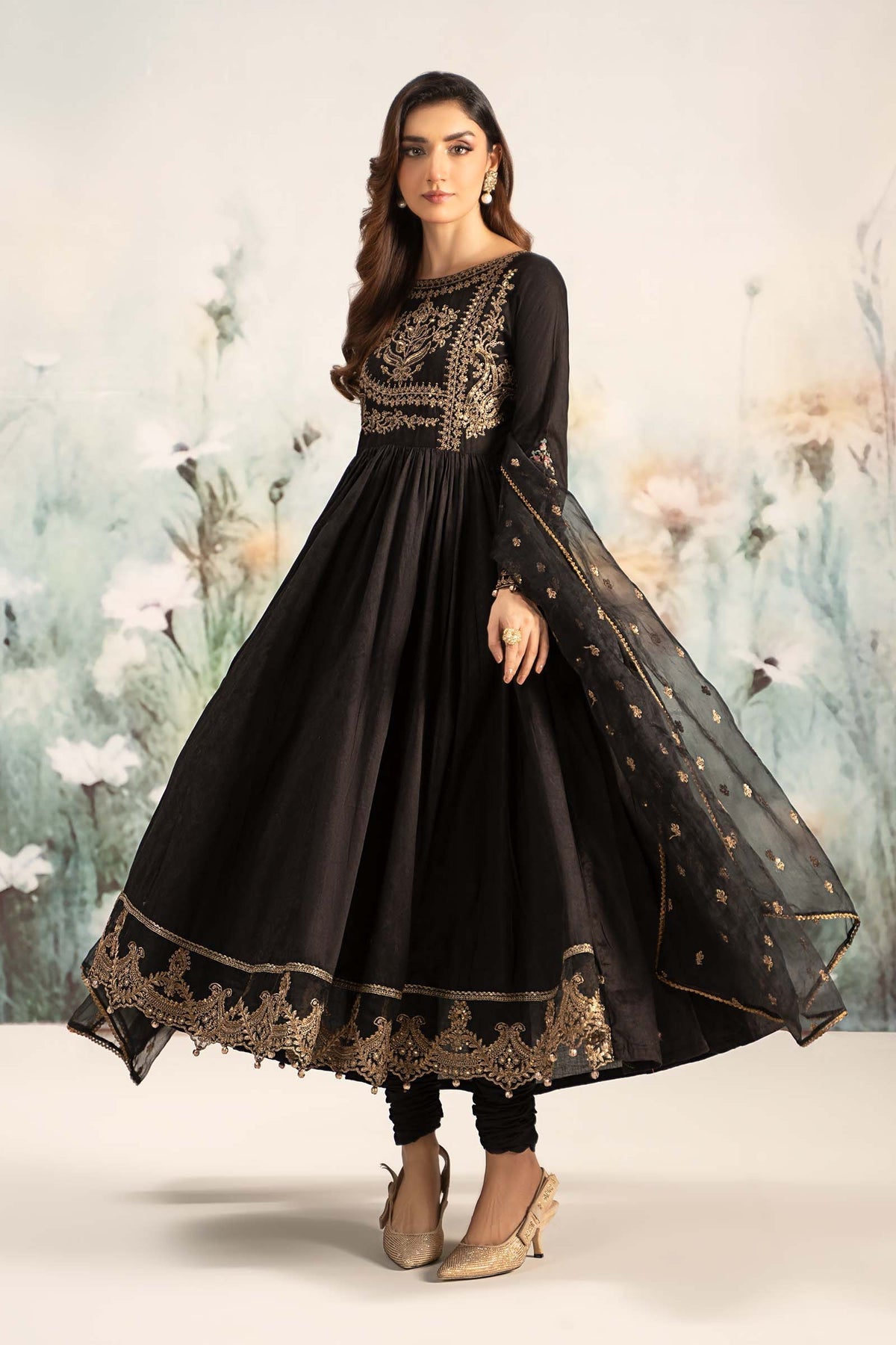 Maria B | Casual Pret 25 | DW-EF25-43 - by - Libasekhas UK - Registered Vendor of : Maria B - 100% Original Designer Dresss