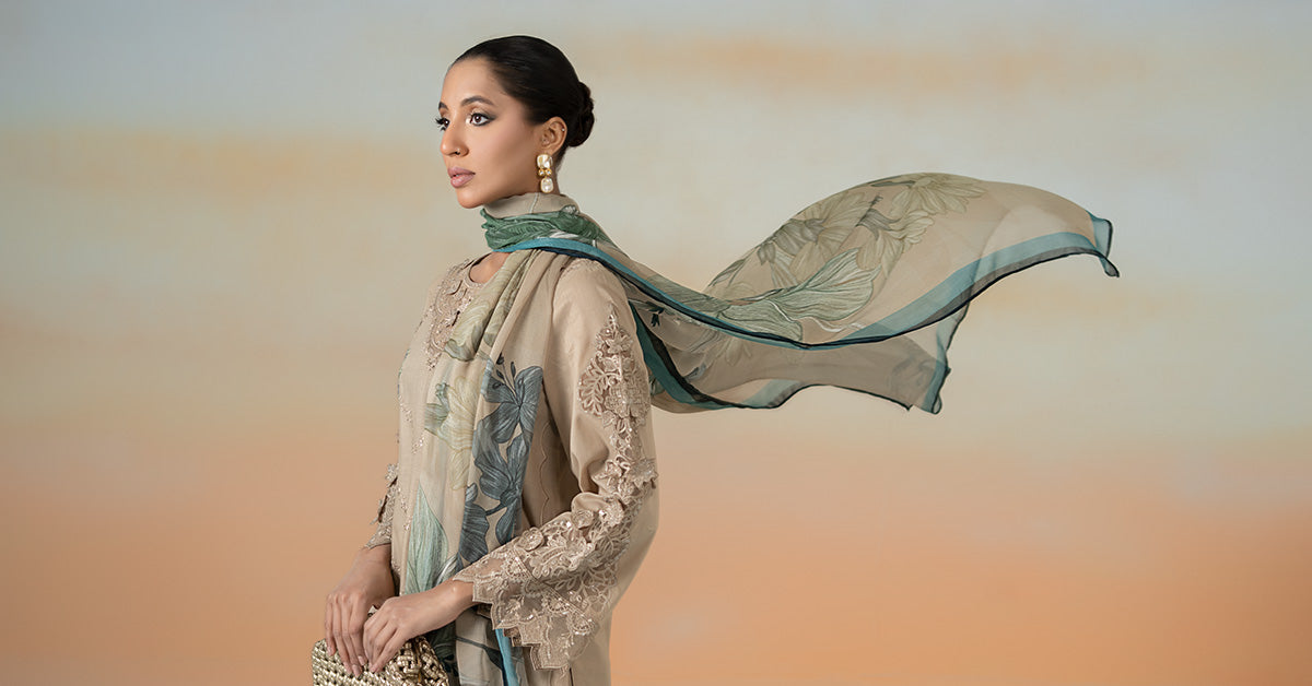 Maira B | Ready to Wear | DW-EF25-53 - by - Libasekhas UK - Registered Vendor of : Maria B - 100% Original Designer Dresss