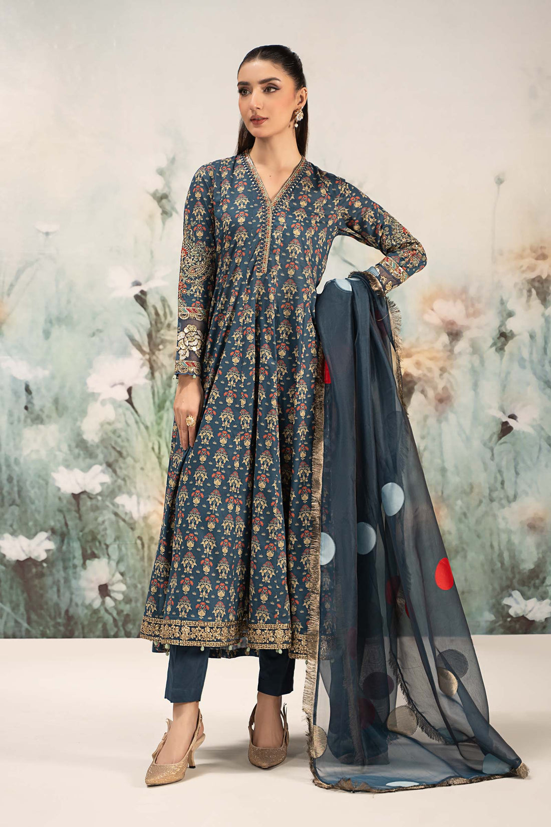 Maira B | Ready to Wear | DW-EF25-54 - by - Libasekhas UK - Registered Vendor of : Maria B - 100% Original Designer Dresss