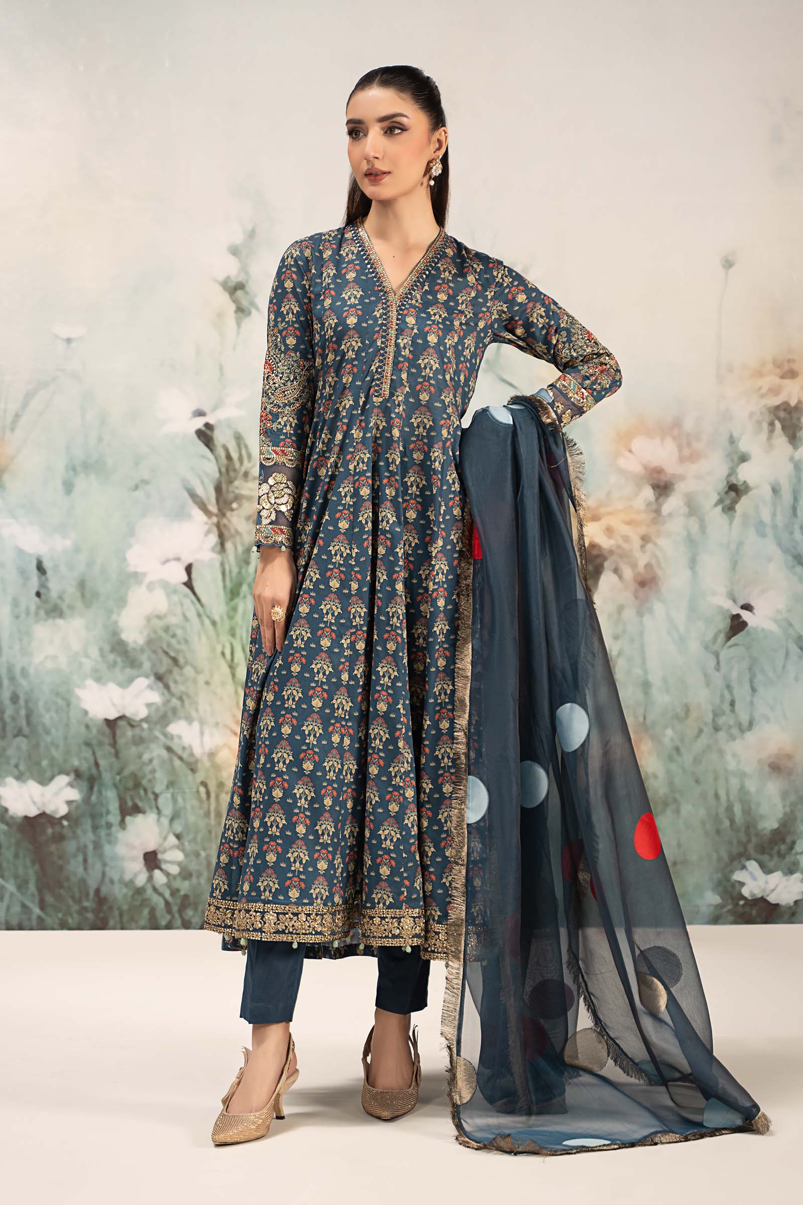 Maira B | Ready to Wear | DW-EF25-54 - by - Libasekhas UK - Registered Vendor of : Maria B - 100% Original Designer Dresss