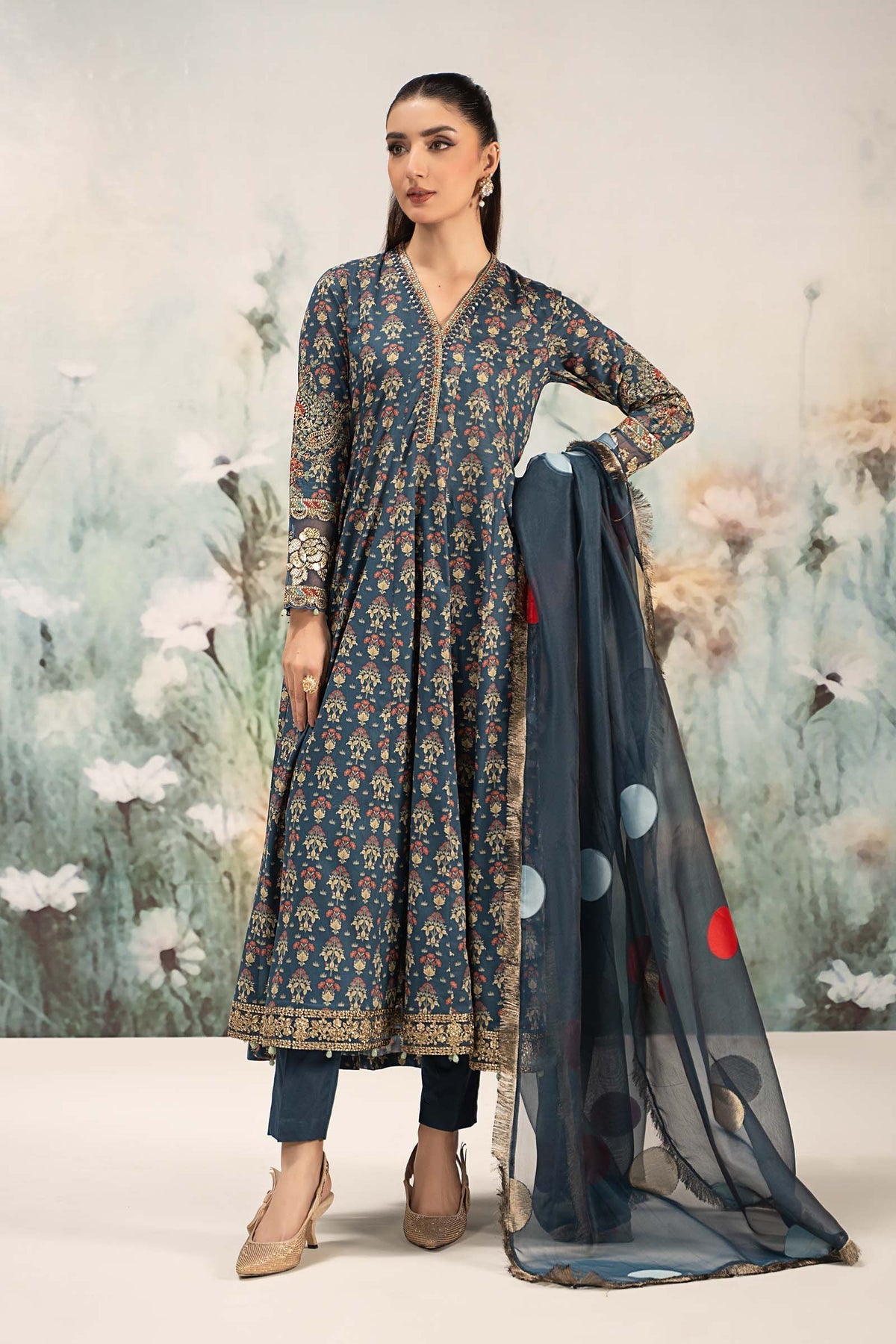 Maria B | Casual Pret 25 | DW-EF25-54 - Ladies Clothes -  Libasekhas