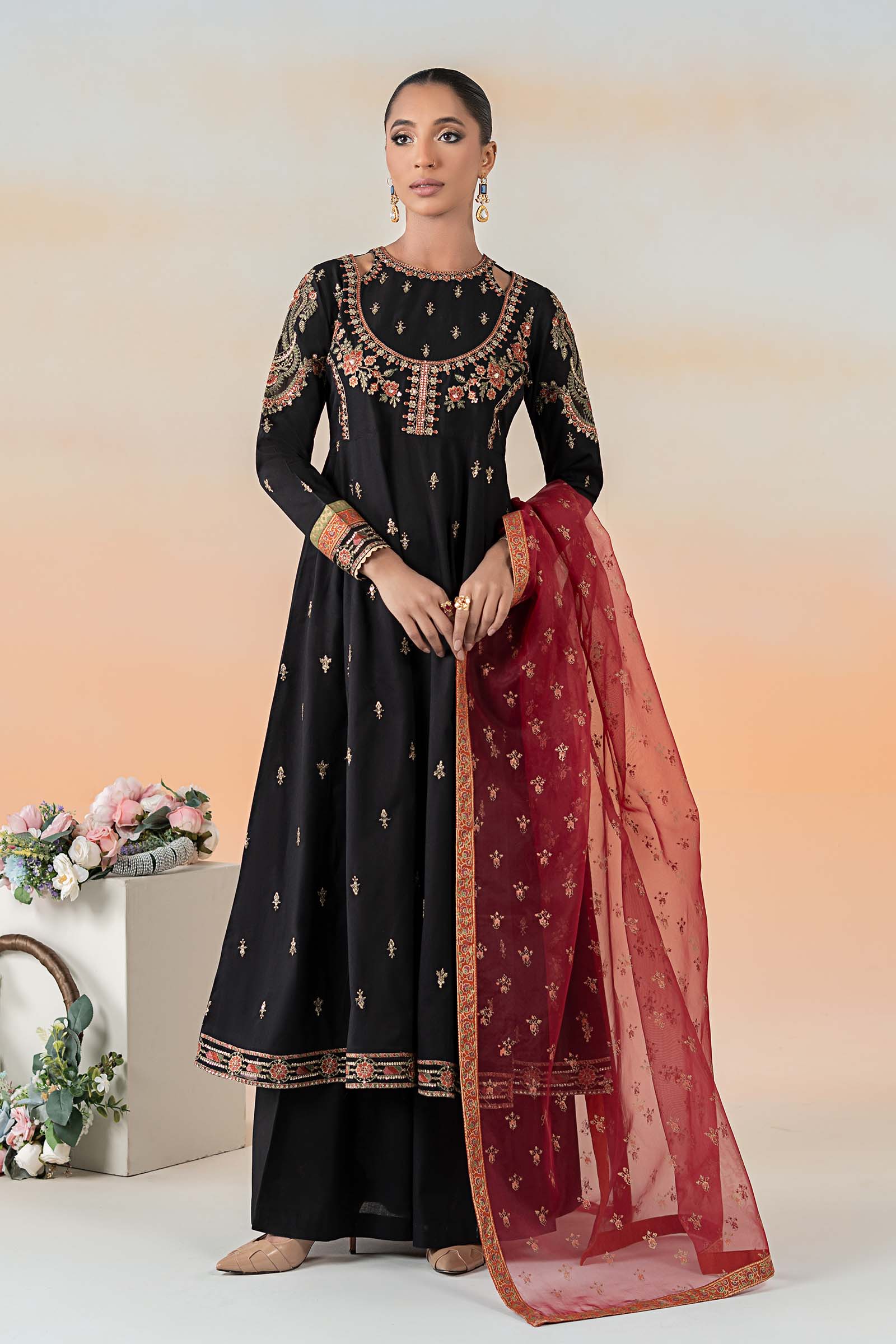 Maira B | Ready to Wear | DW-EF25-60 - by - Libasekhas UK - Registered Vendor of : Maria B - 100% Original Designer Dresss