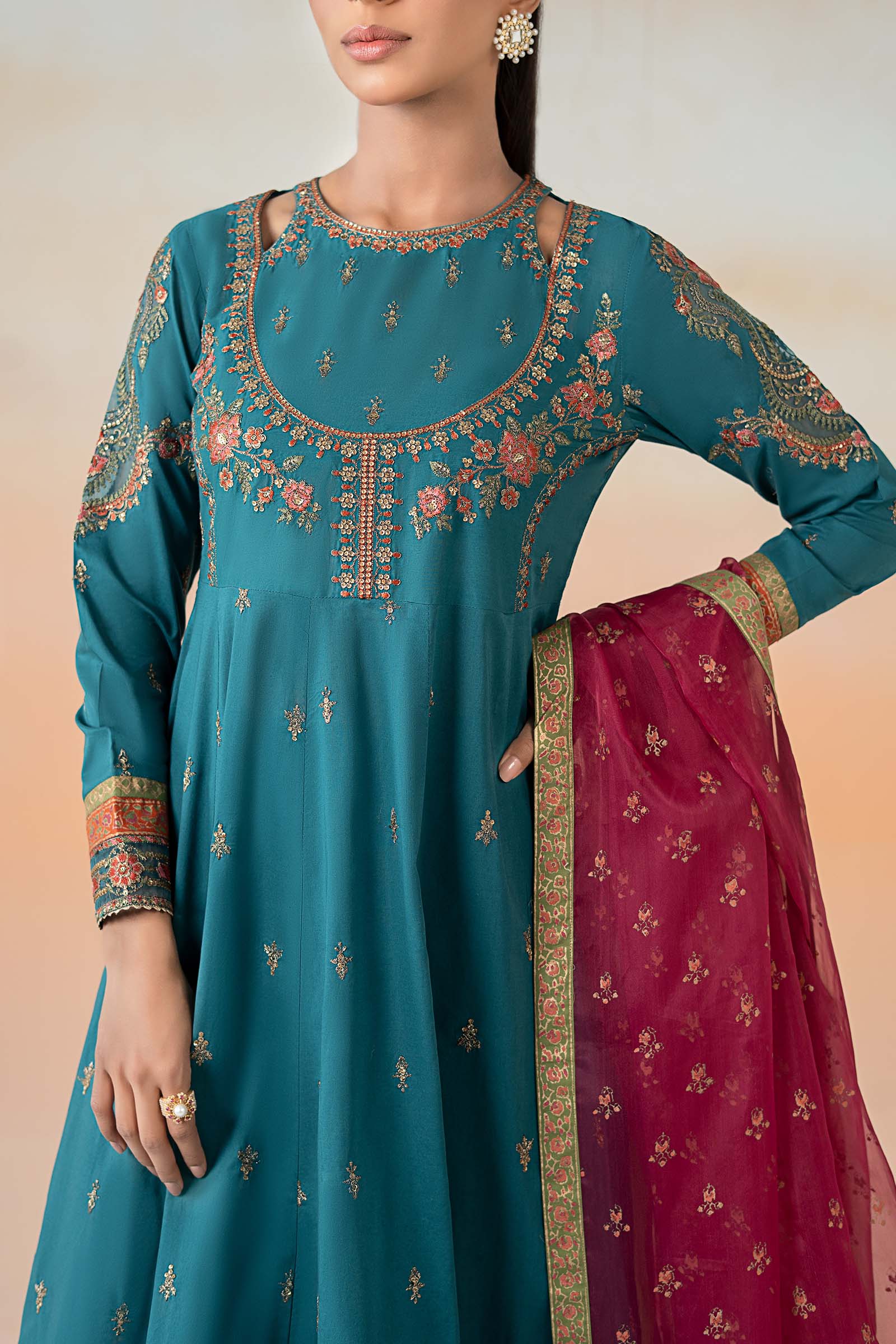 Maira B | Ready to Wear | DW-EF25-60 - Luxury Pret -  Libasekhas