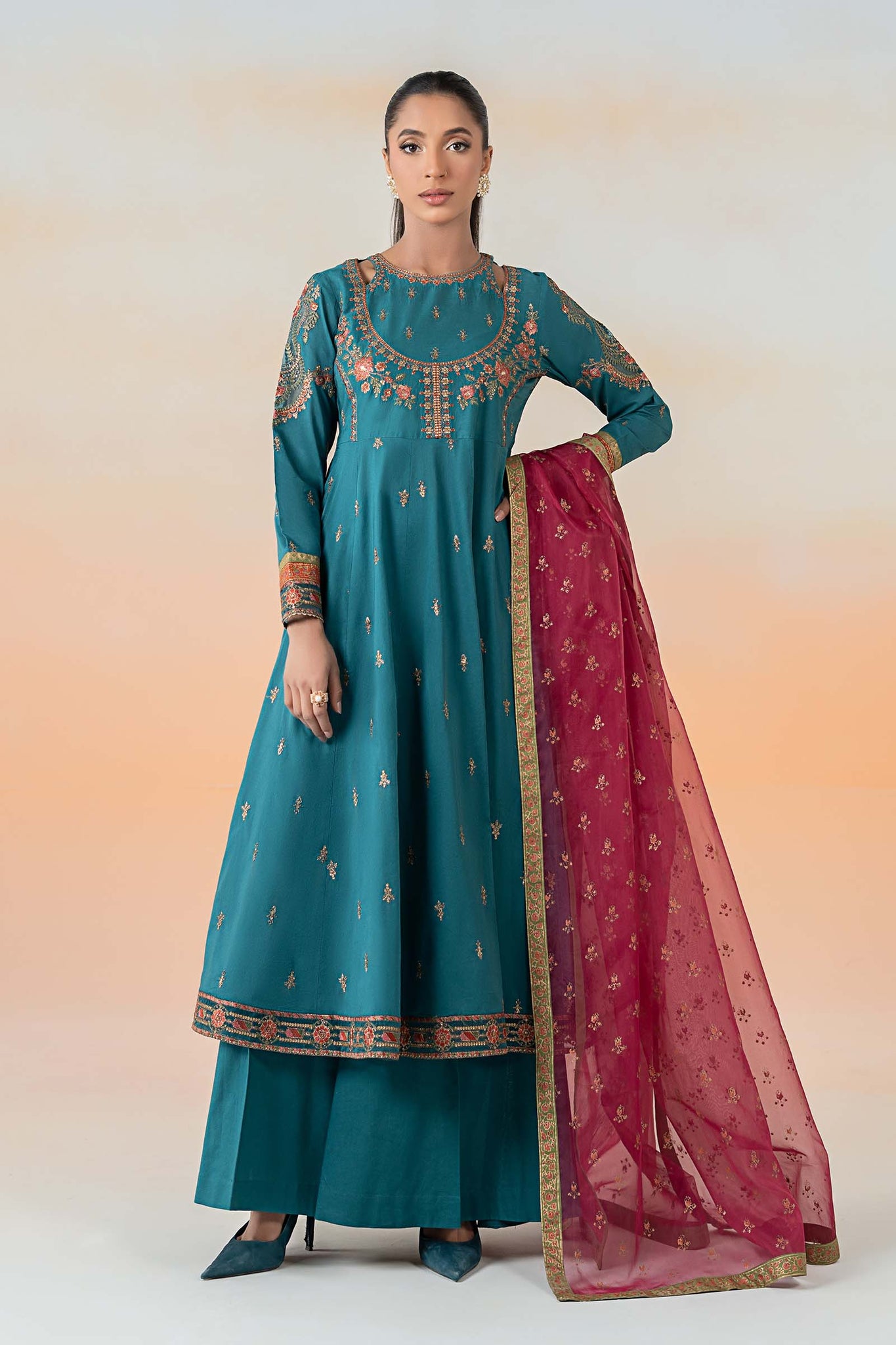 Maira B | Ready to Wear | DW-EF25-60 - Luxury Pret -  Libasekhas
