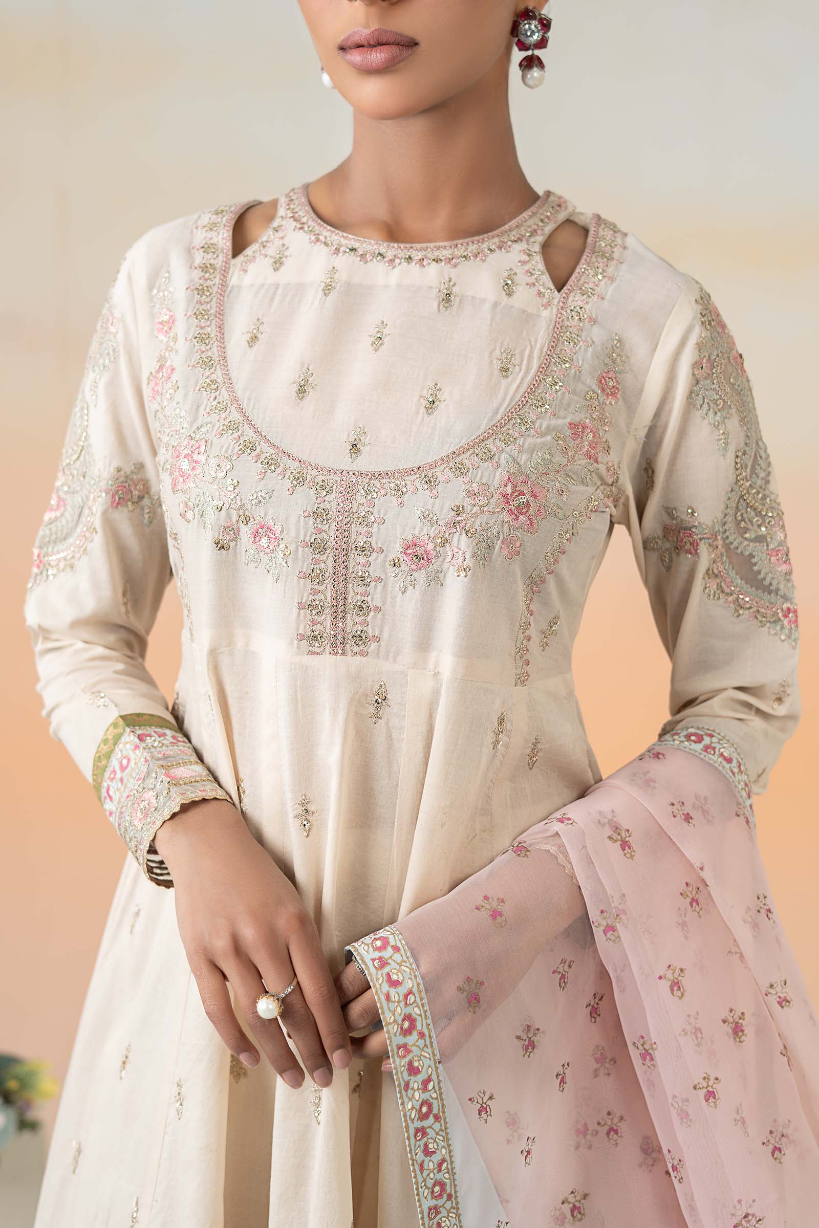 Maira B | Ready to Wear | DW-EF25-60 - by - Libasekhas UK - Registered Vendor of : Maria B - 100% Original Designer Dresss