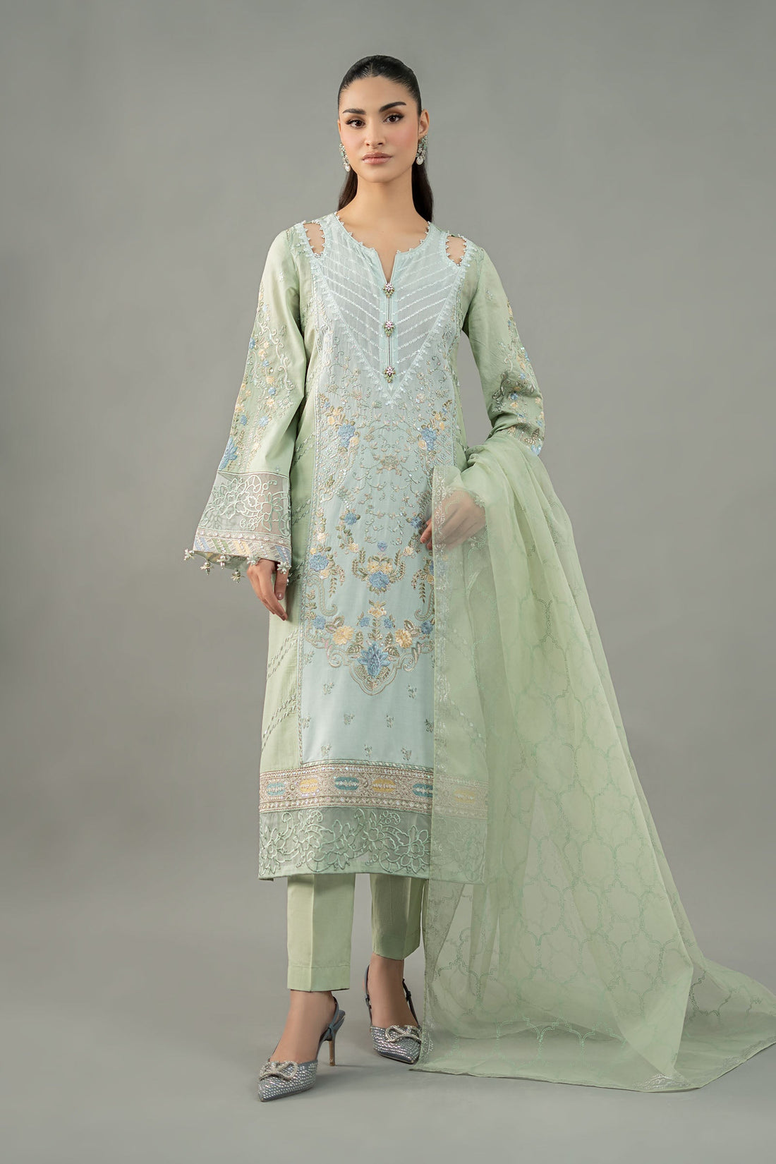Maira B | Ready to Wear | DW-EF25-69 - by - Libasekhas UK - Registered Vendor of : Maria B - 100% Original Designer Dresss