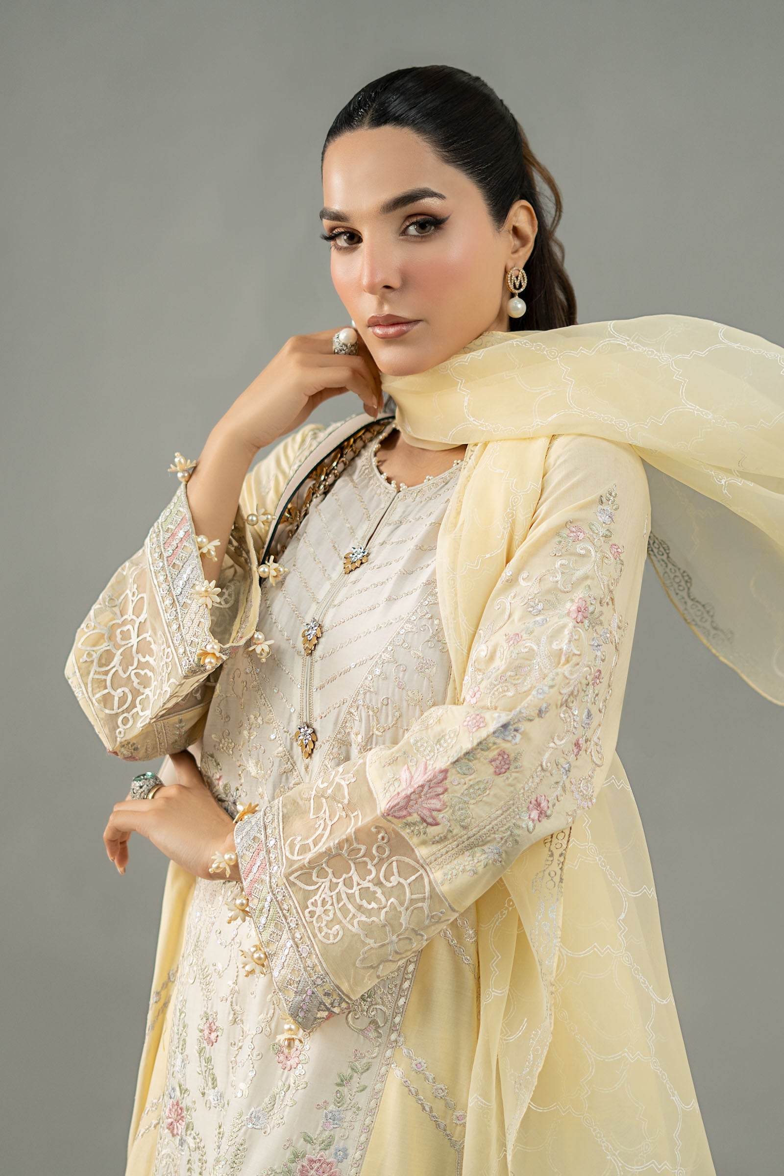 Maira B | Ready to Wear | DW-EF25-69 - by - Libasekhas UK - Registered Vendor of : Maria B - 100% Original Designer Dresss