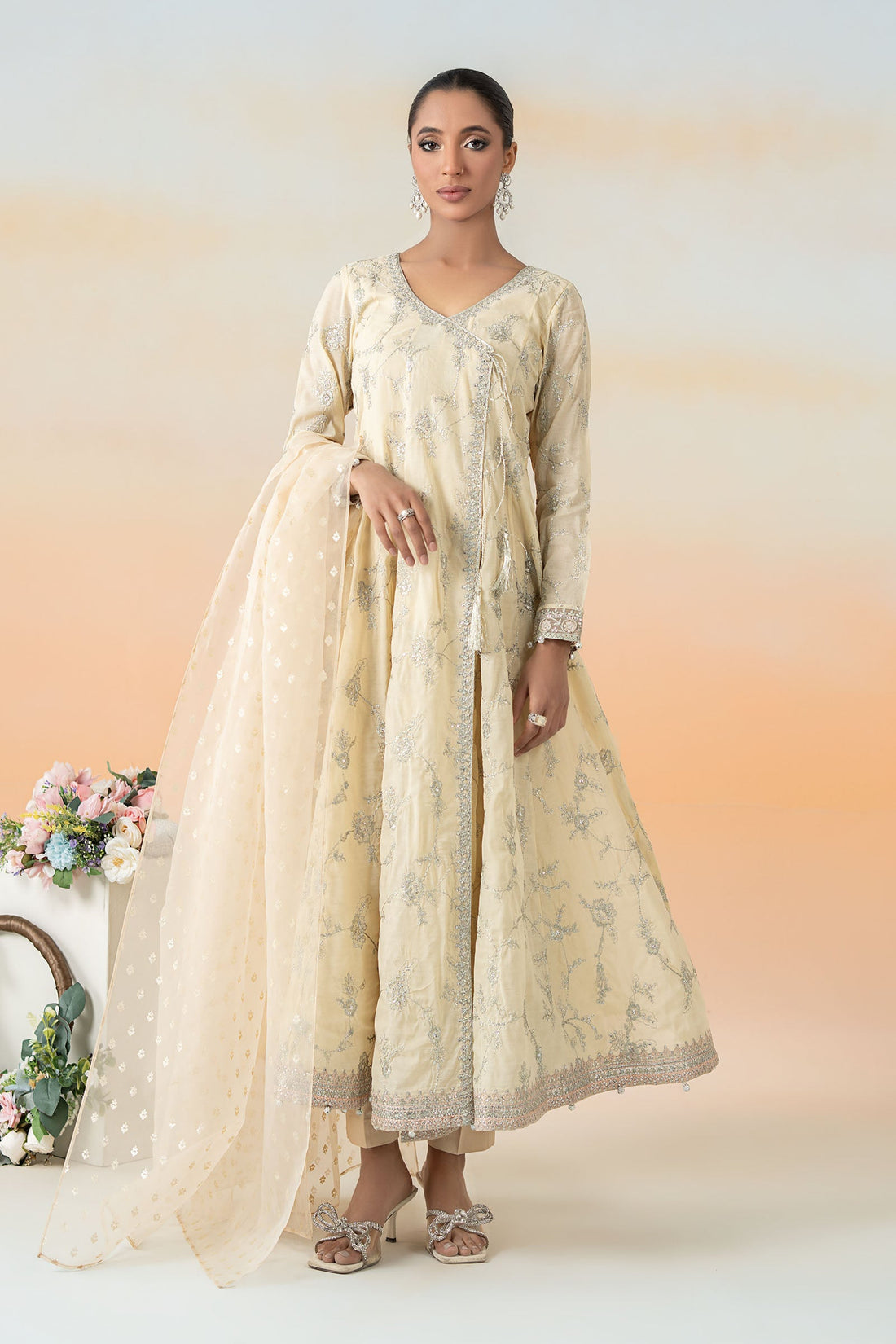 Maira B | Ready to Wear | DW-EF25-78 - by - Libasekhas UK - Registered Vendor of : Maria B - 100% Original Designer Dresss