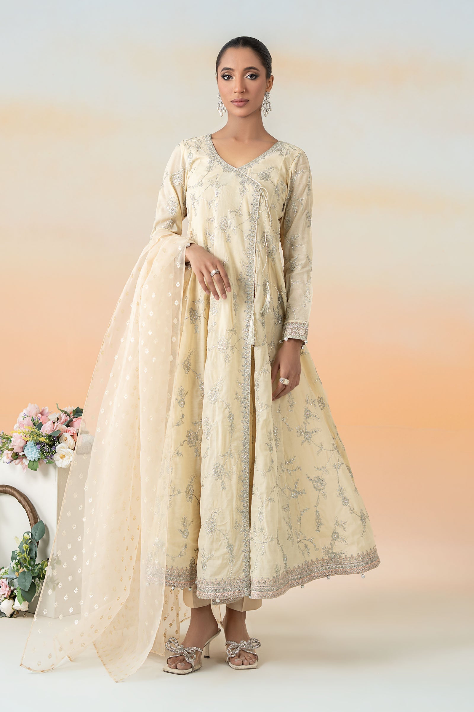 Maira B | Ready to Wear | DW-EF25-78 - by - Libasekhas UK - Registered Vendor of : Maria B - 100% Original Designer Dresss