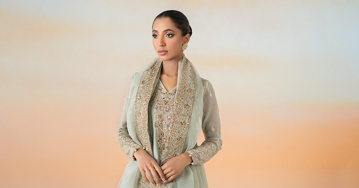 Maira B | Ready to Wear | DW-EF25-88 - by - Libasekhas UK - Registered Vendor of : Maria B - 100% Original Designer Dresss