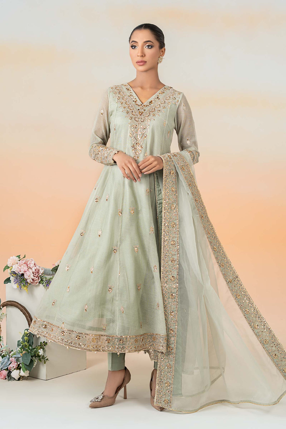 Maira B | Ready to Wear | DW-EF25-88 - by - Libasekhas UK - Registered Vendor of : Maria B - 100% Original Designer Dresss