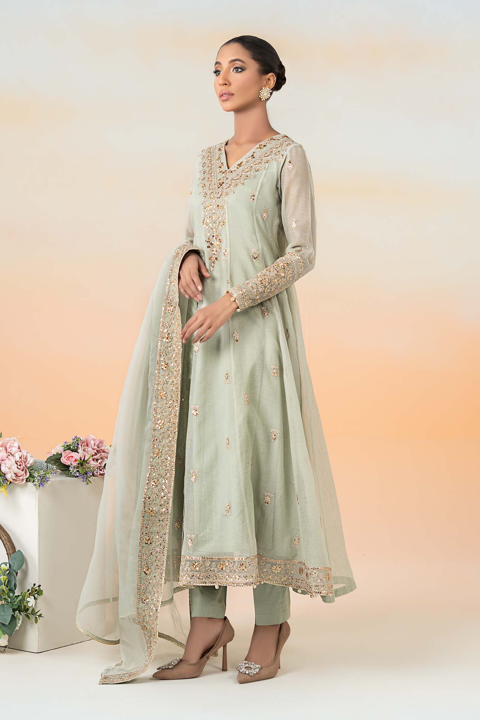 Maira B | Ready to Wear | DW-EF25-88 - by - Libasekhas UK - Registered Vendor of : Maria B - 100% Original Designer Dresss
