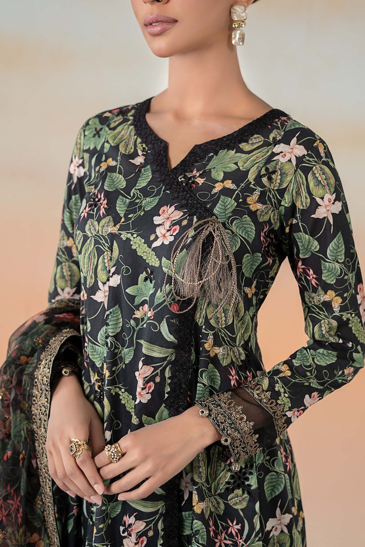 Maria B | Casual Pret 25 | DW-EF25-90 - by - Libasekhas UK - Registered Vendor of : Maria B - 100% Original Designer Dresss
