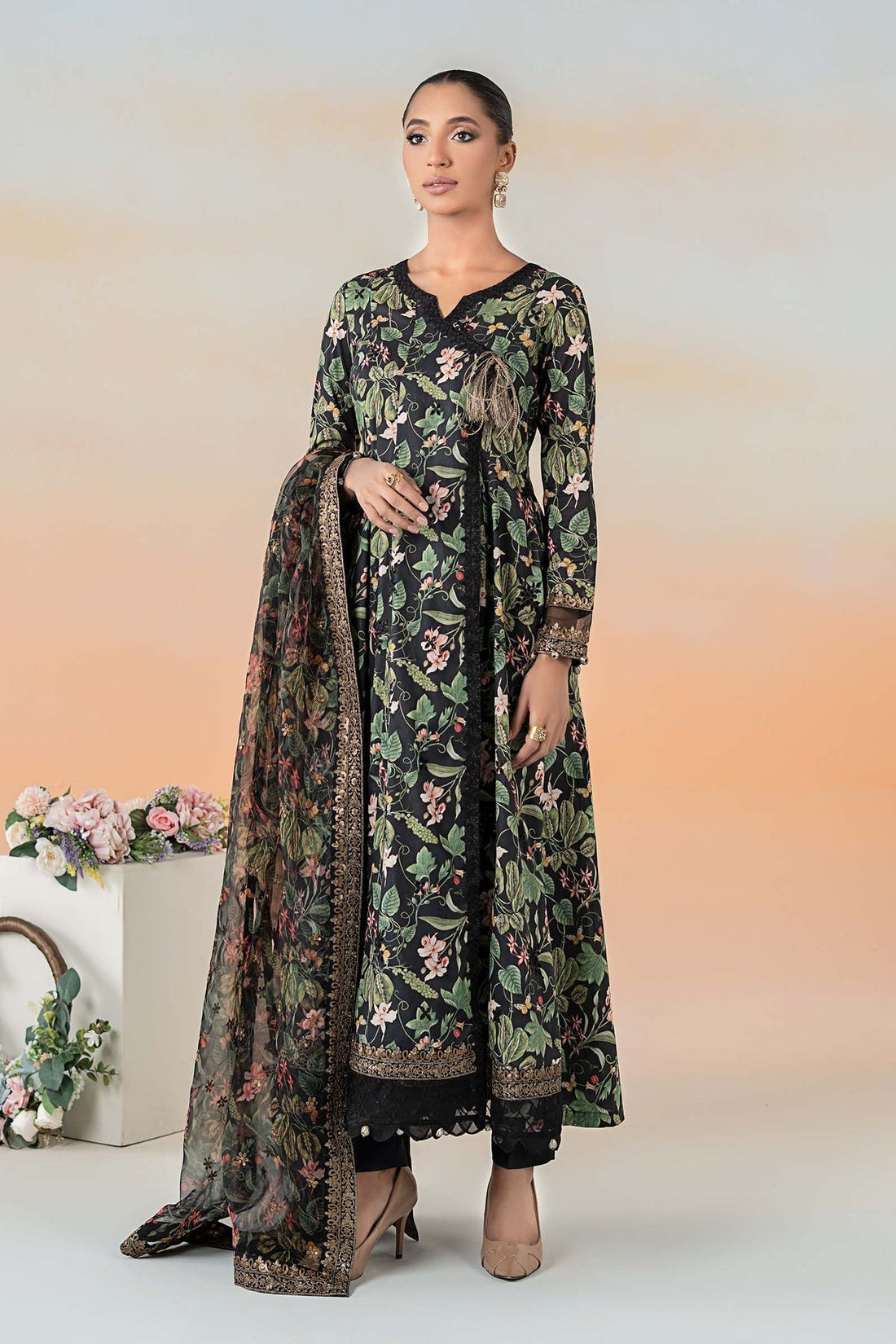 Maria B | Casual Pret 25 | DW-EF25-90 - by - Libasekhas UK - Registered Vendor of : Maria B - 100% Original Designer Dresss