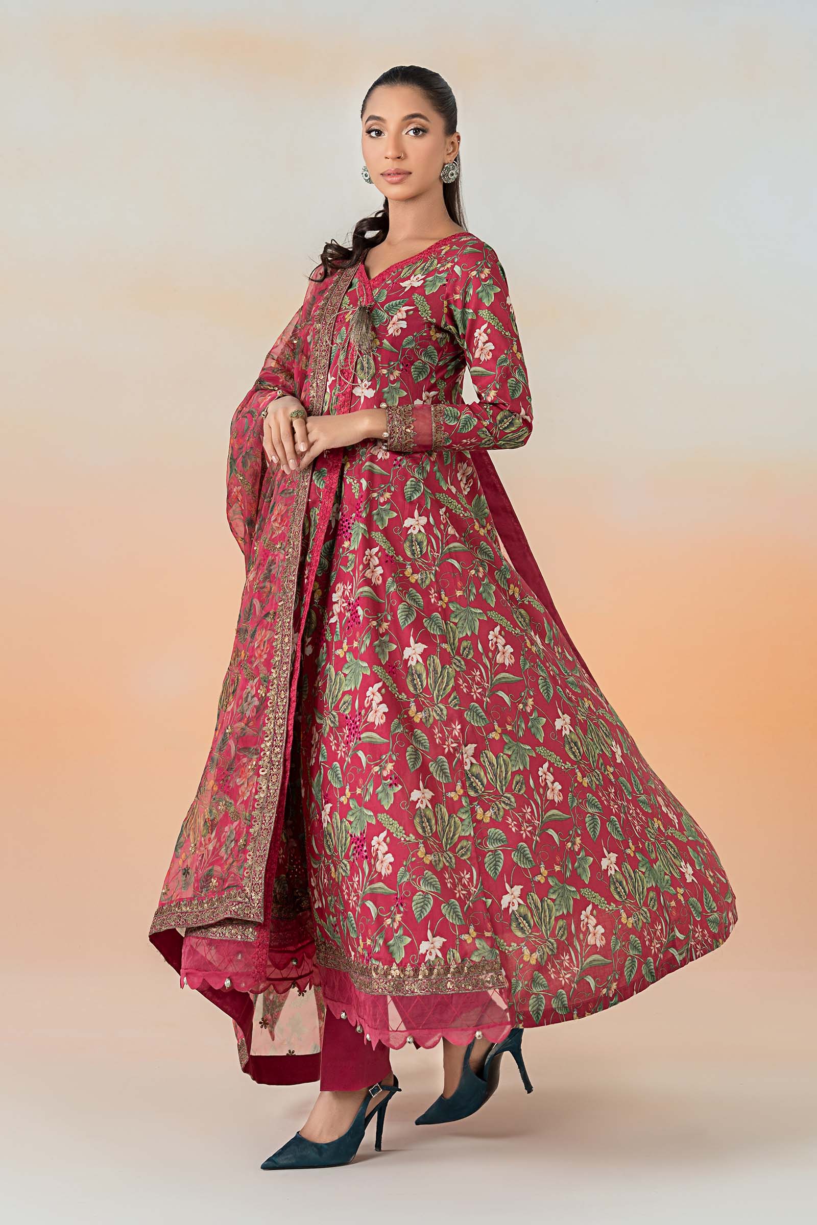 Maira B | Ready to Wear | DW-EF25-90 - by - Libasekhas UK - Registered Vendor of : Maria B - 100% Original Designer Dresss