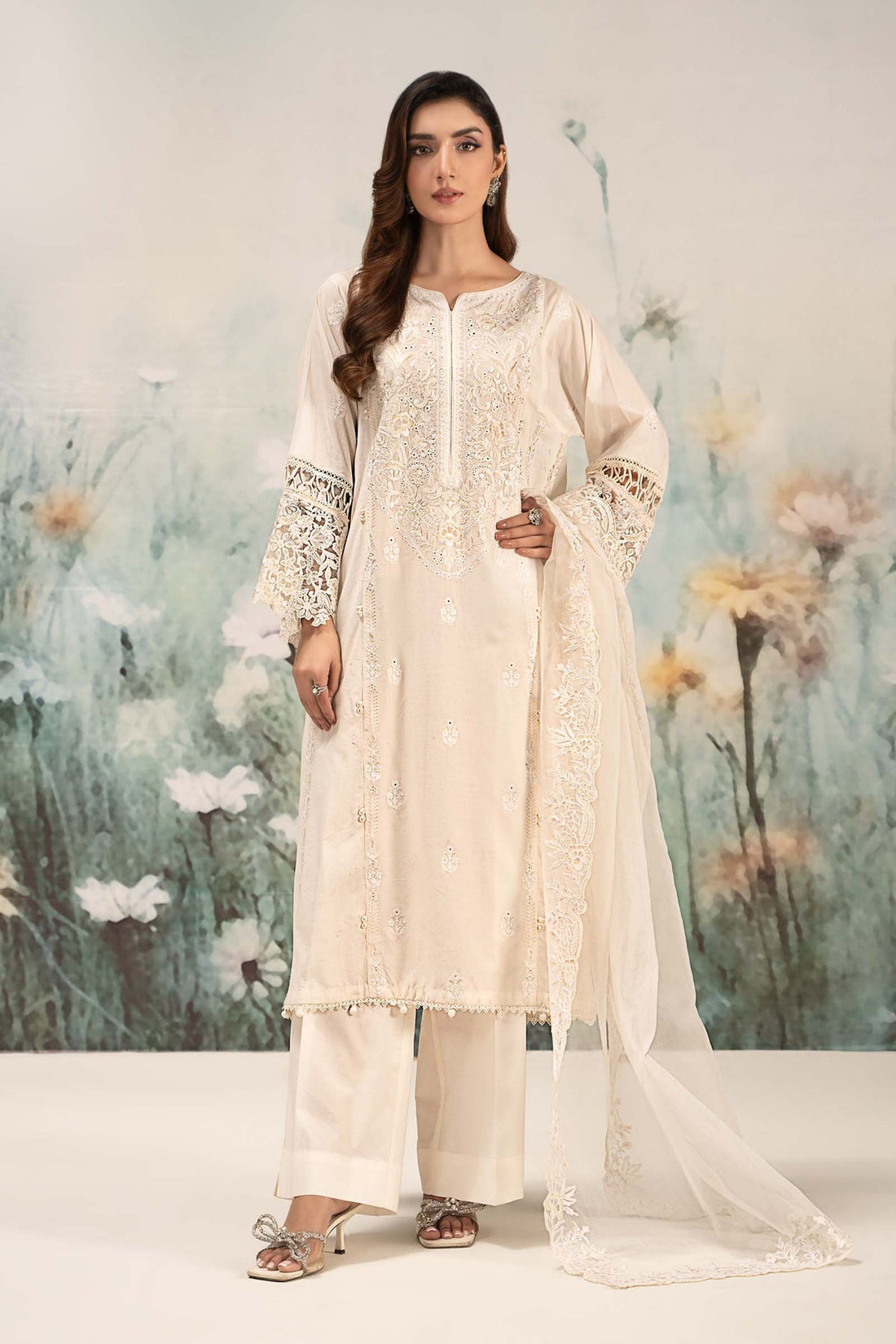 Maria B | Casual Pret 25 | DW-EF25-95 - by - Libasekhas UK - Registered Vendor of : Maria B - 100% Original Designer Dresss