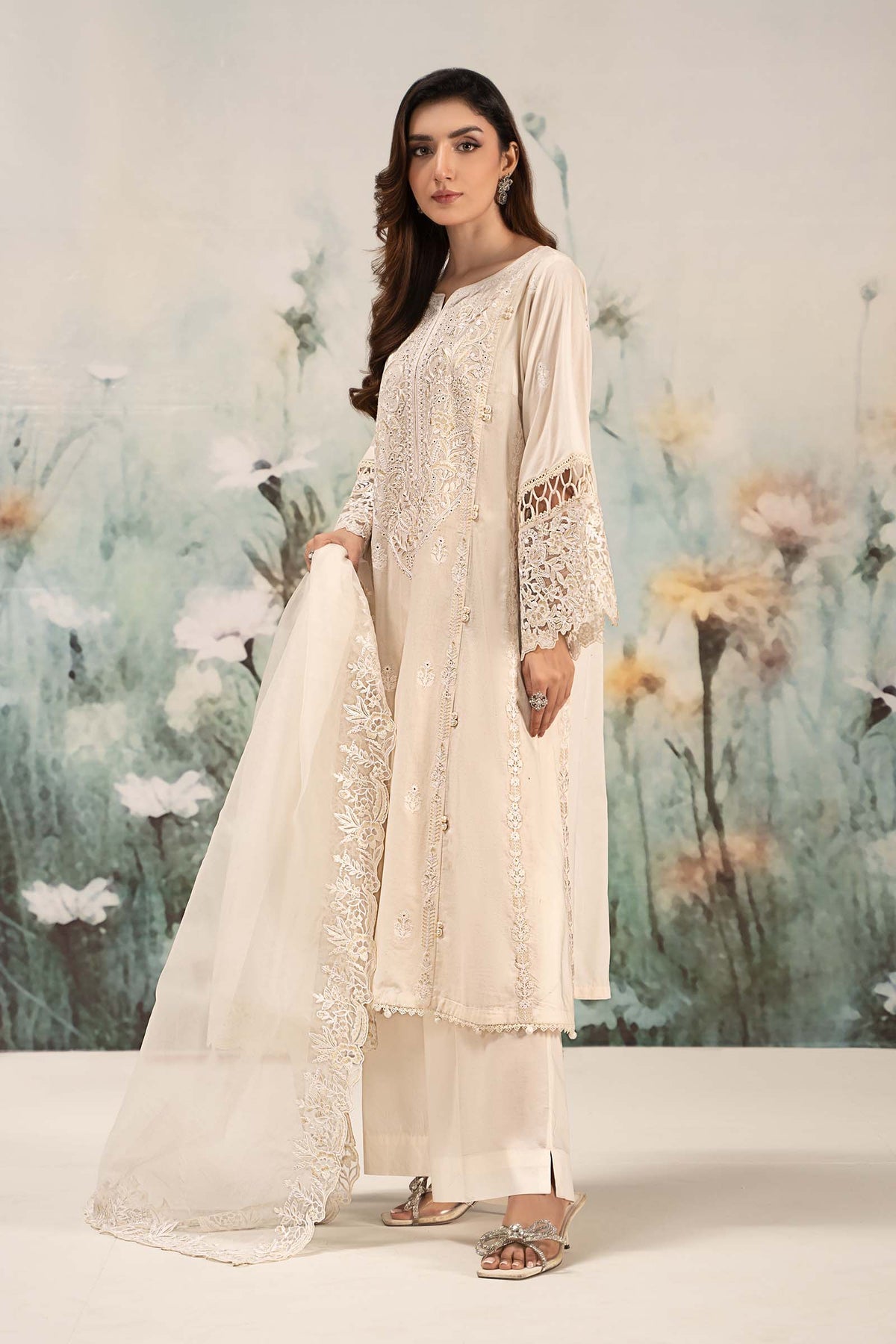 Maria B | Casual Pret 25 | DW-EF25-95 - by - Libasekhas UK - Registered Vendor of : Maria B - 100% Original Designer Dresss