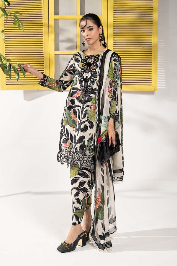 Maria B | Eid Festive Pret | DW-EF26-190 - by Libasekhas UK - Registered Vendor of : Maria B - 100% Original Designer Dress