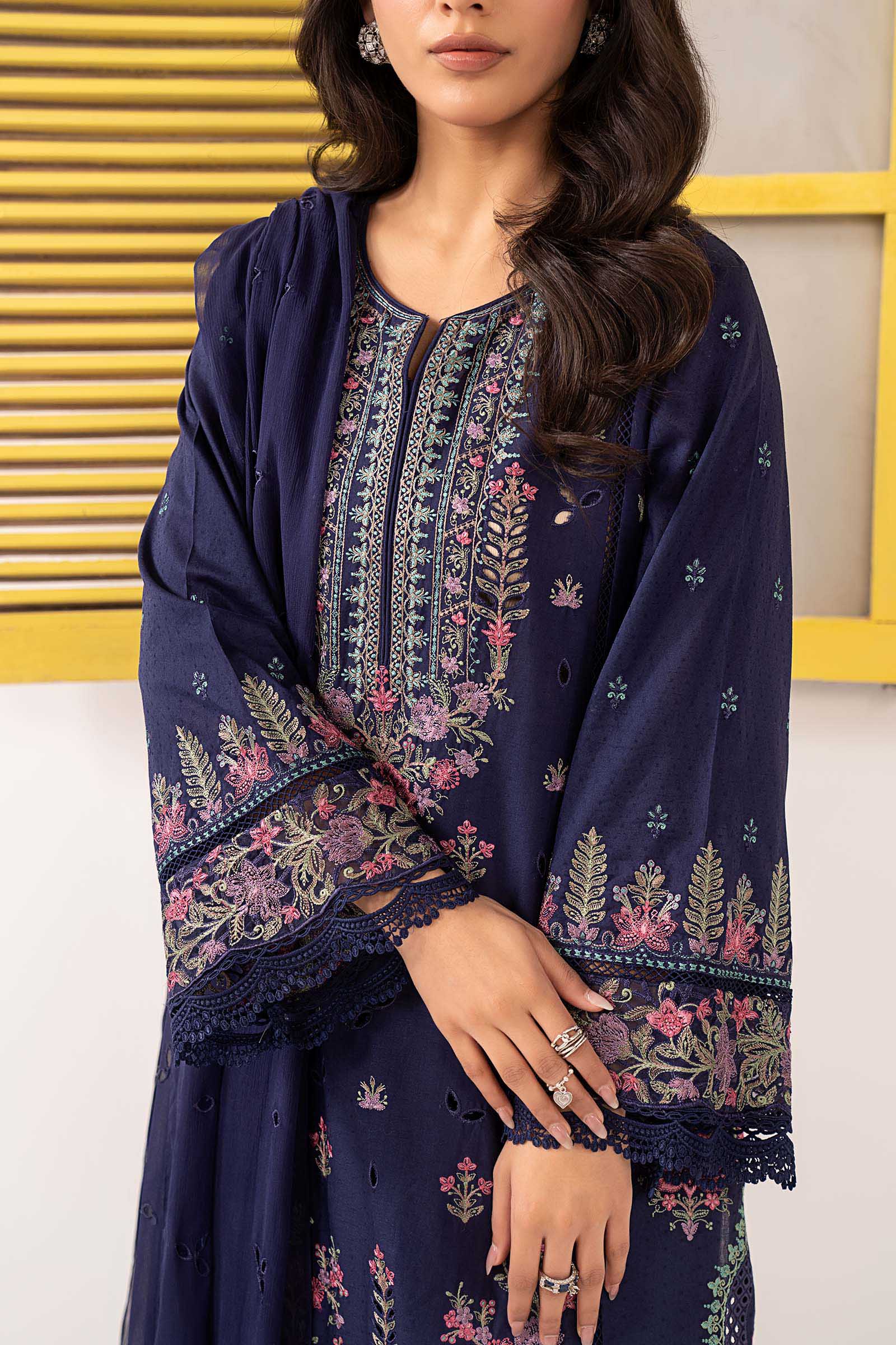 Maria B | Eid Festive Pret | DW-EF26-24 - by Libasekhas UK - Registered Vendor of : Maria B - 100% Original Designer Dress