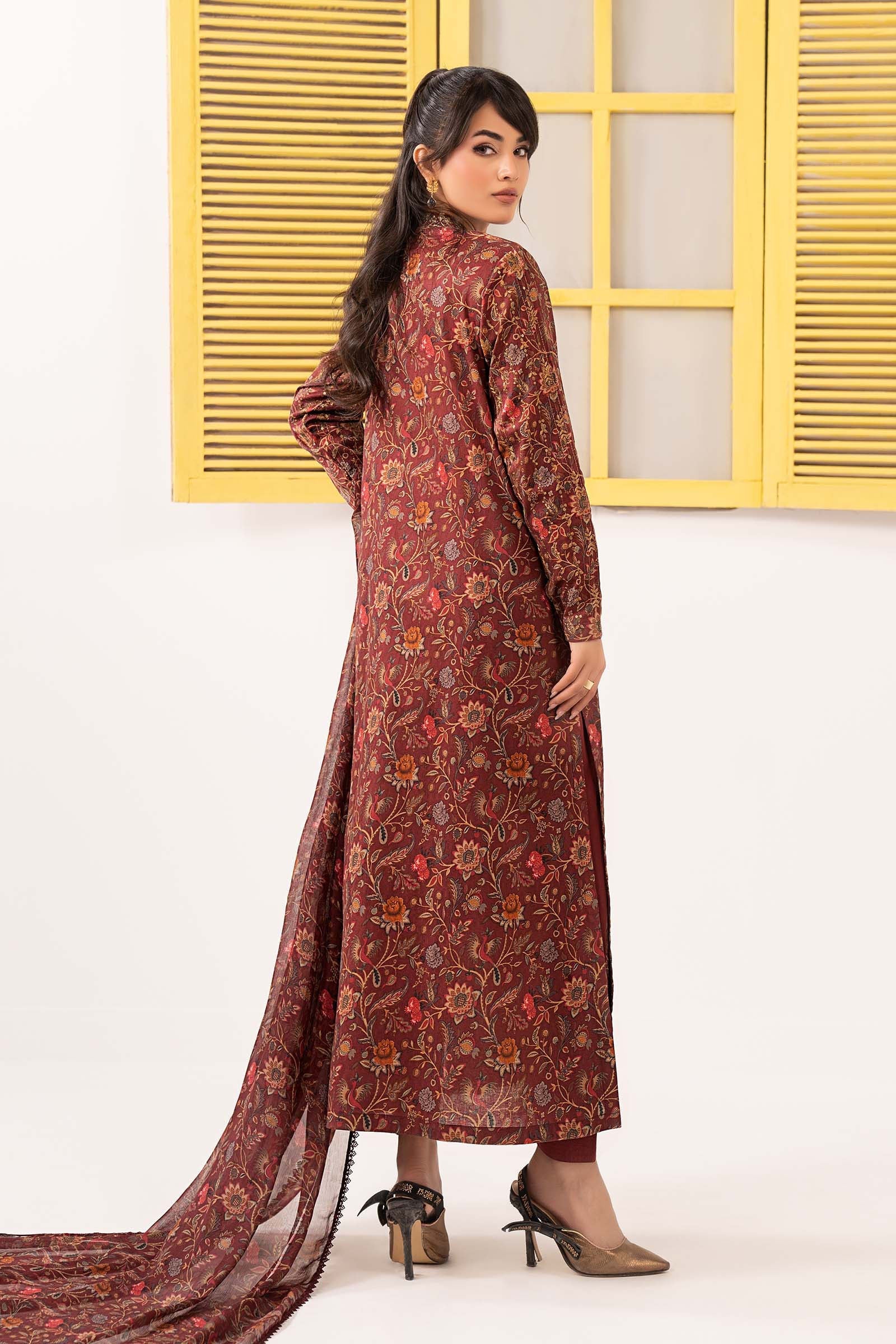 Maria B | Eid Festive Pret | DW-EF26-28 - by Libasekhas UK - Registered Vendor of : Maria B - 100% Original Designer Dress
