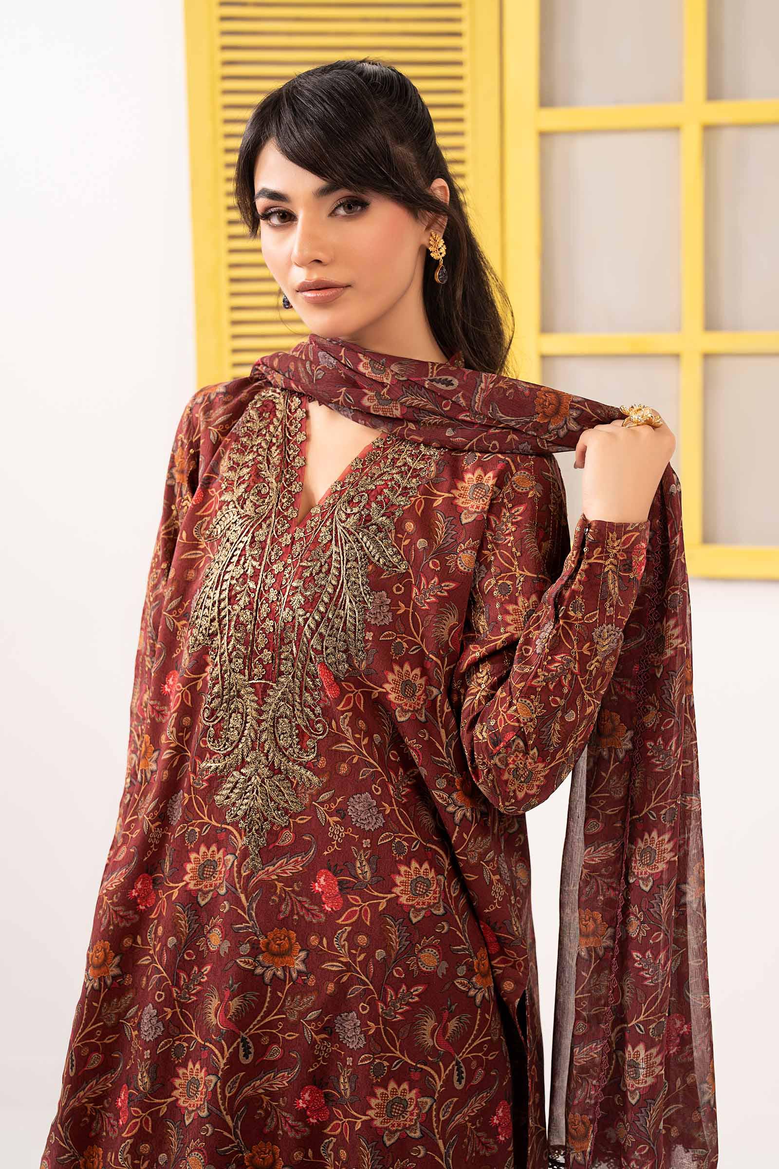 Maria B | Eid Festive Pret | DW-EF26-28 - by Libasekhas UK - Registered Vendor of : Maria B - 100% Original Designer Dress