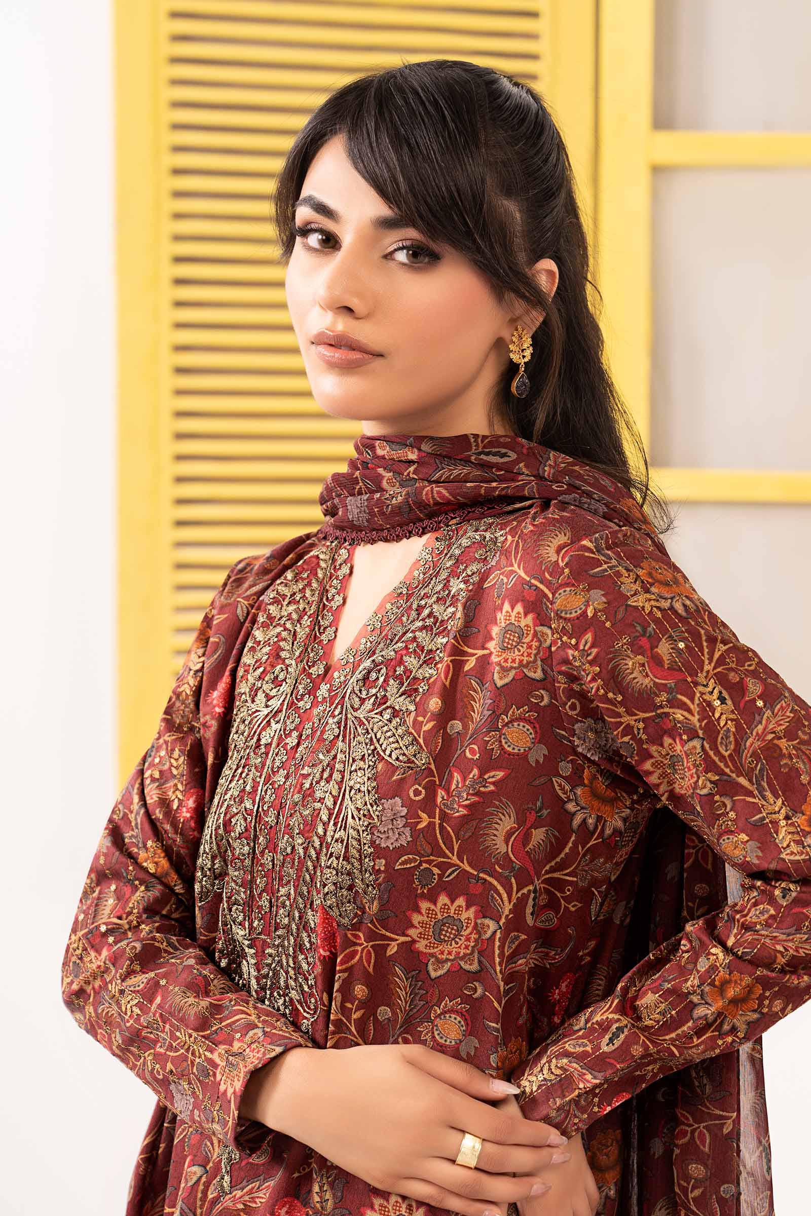 Maria B | Eid Festive Pret | DW-EF26-28 - by Libasekhas UK - Registered Vendor of : Maria B - 100% Original Designer Dress