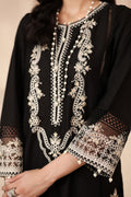 Maria B | Pre Fall Dresses | 3 Piece Embroidered Dobby Suit Black3 - by Libasekhas UK - Registered Vendor of : Maria B - 100% Original Designer Dress