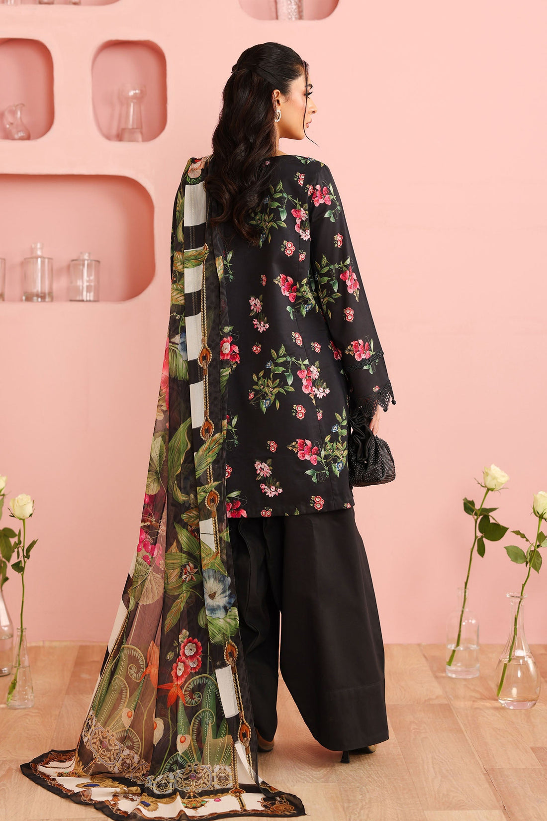 Maria B | Pre Fall 25 | Cotton Suit 10 - by Libasekhas UK - Registered Vendor of : Maria B - 100% Original Designer Dress