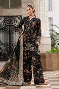 Maria B | Luxury Pret Pre Fall | DW-PF26-03-Black - by Libasekhas UK - Registered Vendor of : Maria B - 100% Original Designer Dress