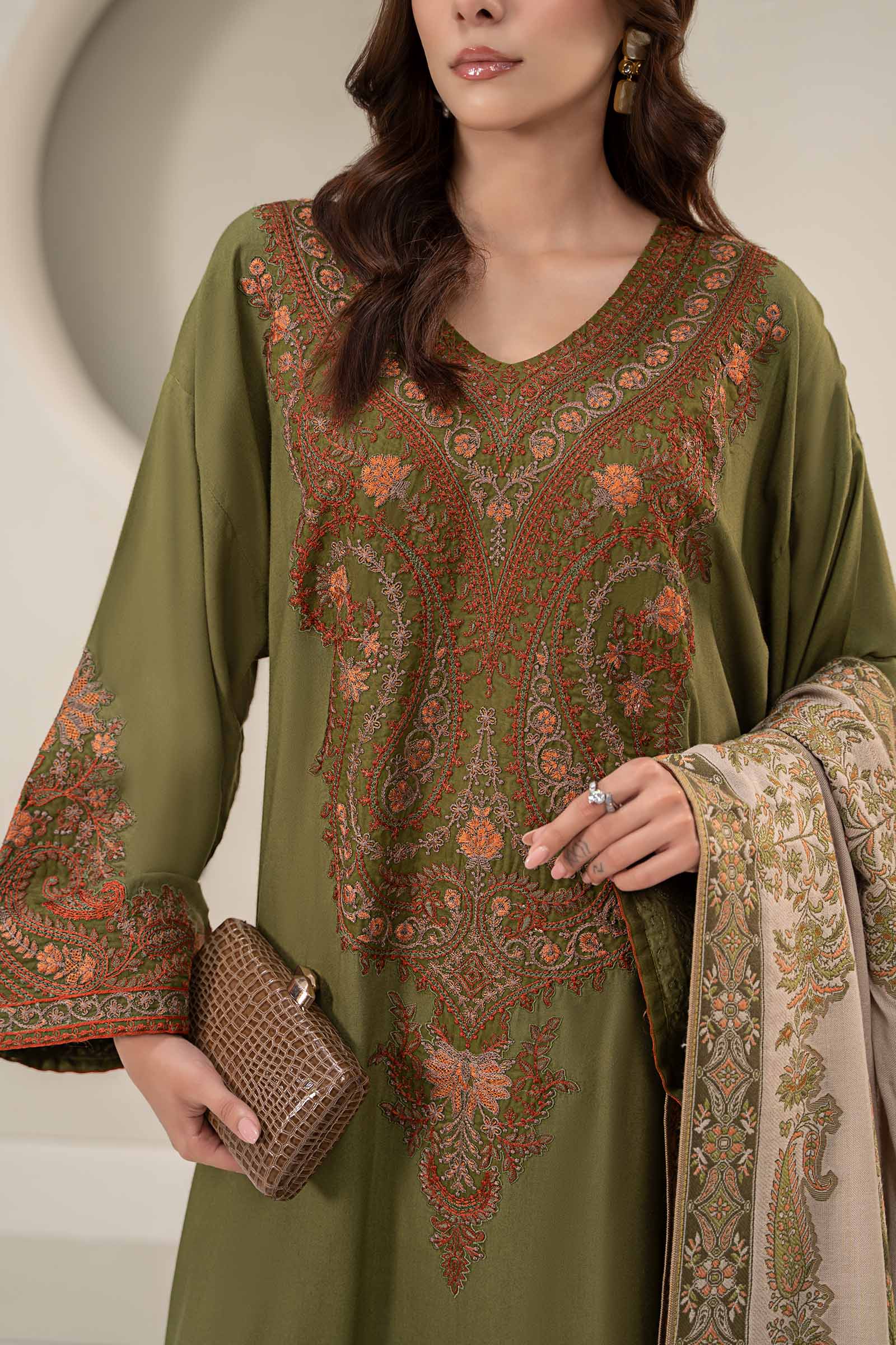 Maira B | Ready to Wear | DW-W24-100 - by - Libasekhas UK - Registered Vendor of : Maria B - 100% Original Designer Dresss