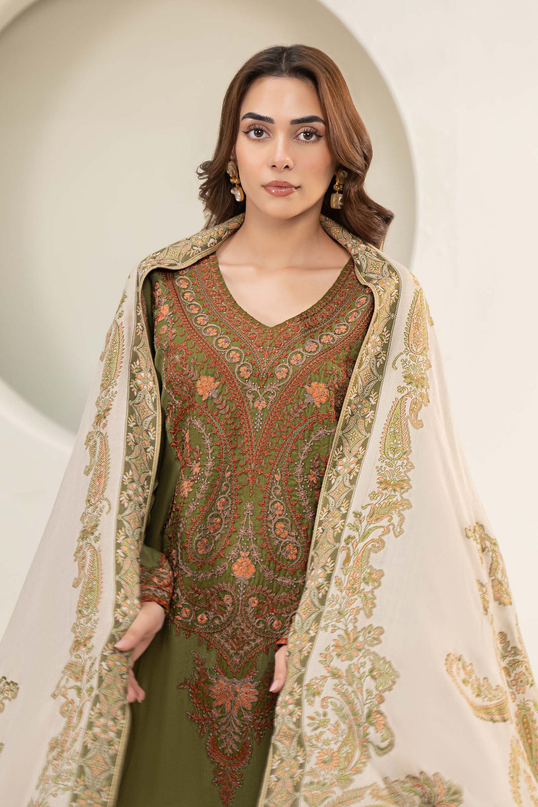 Maira B | Ready to Wear | DW-W24-100 - by - Libasekhas UK - Registered Vendor of : Maria B - 100% Original Designer Dresss