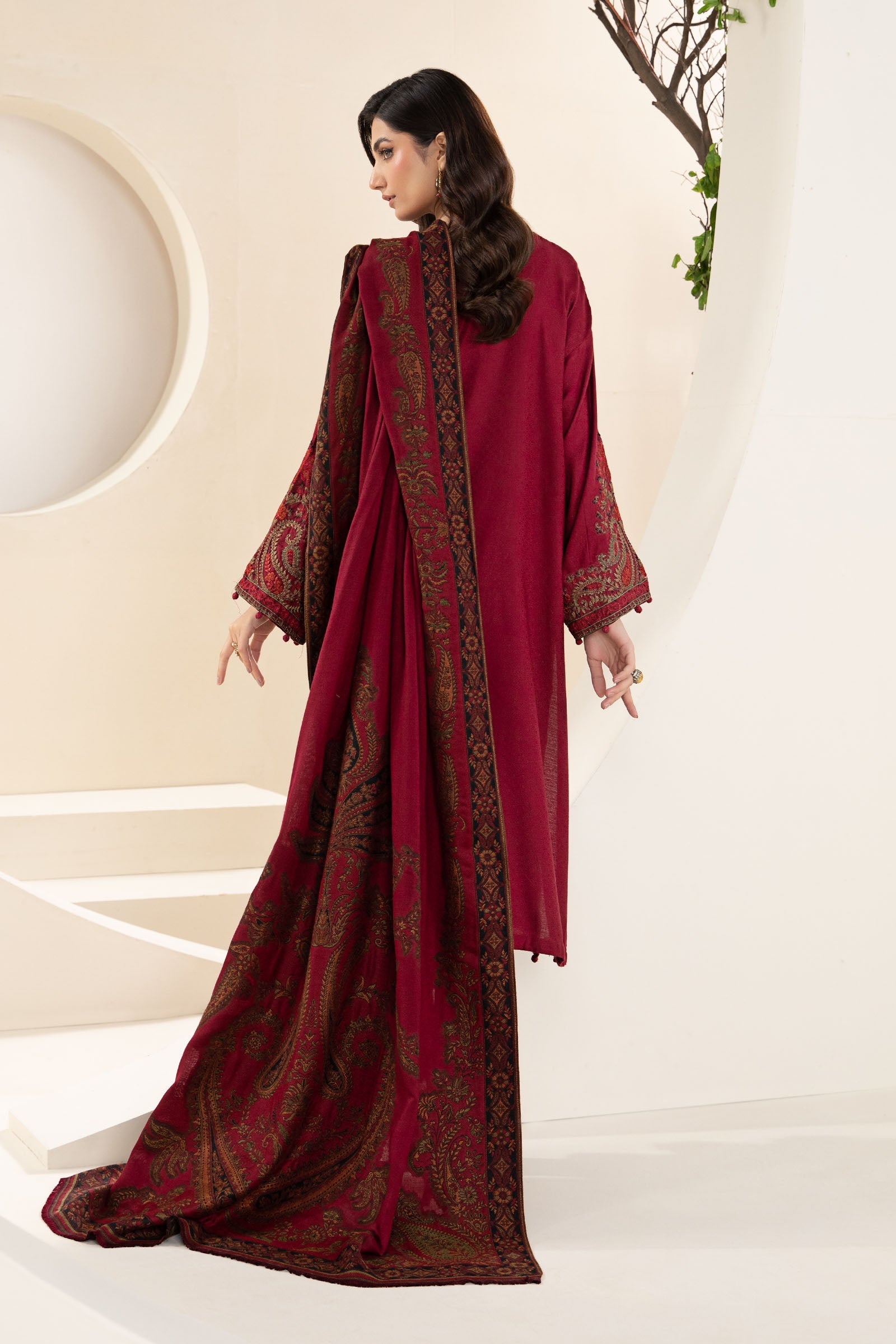 Maira B | Ready to Wear | DW-W24-100 - by - Libasekhas UK - Registered Vendor of : Maria B - 100% Original Designer Dresss