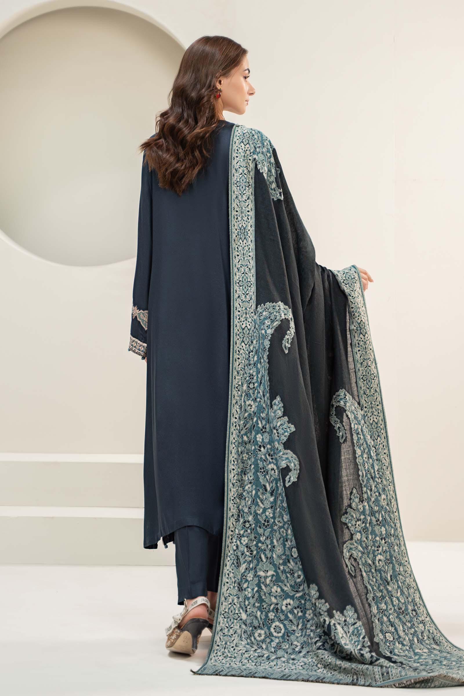 Maira B | Ready to Wear | DW-W24-102 - by - Libasekhas UK - Registered Vendor of : Maria B - 100% Original Designer Dresss
