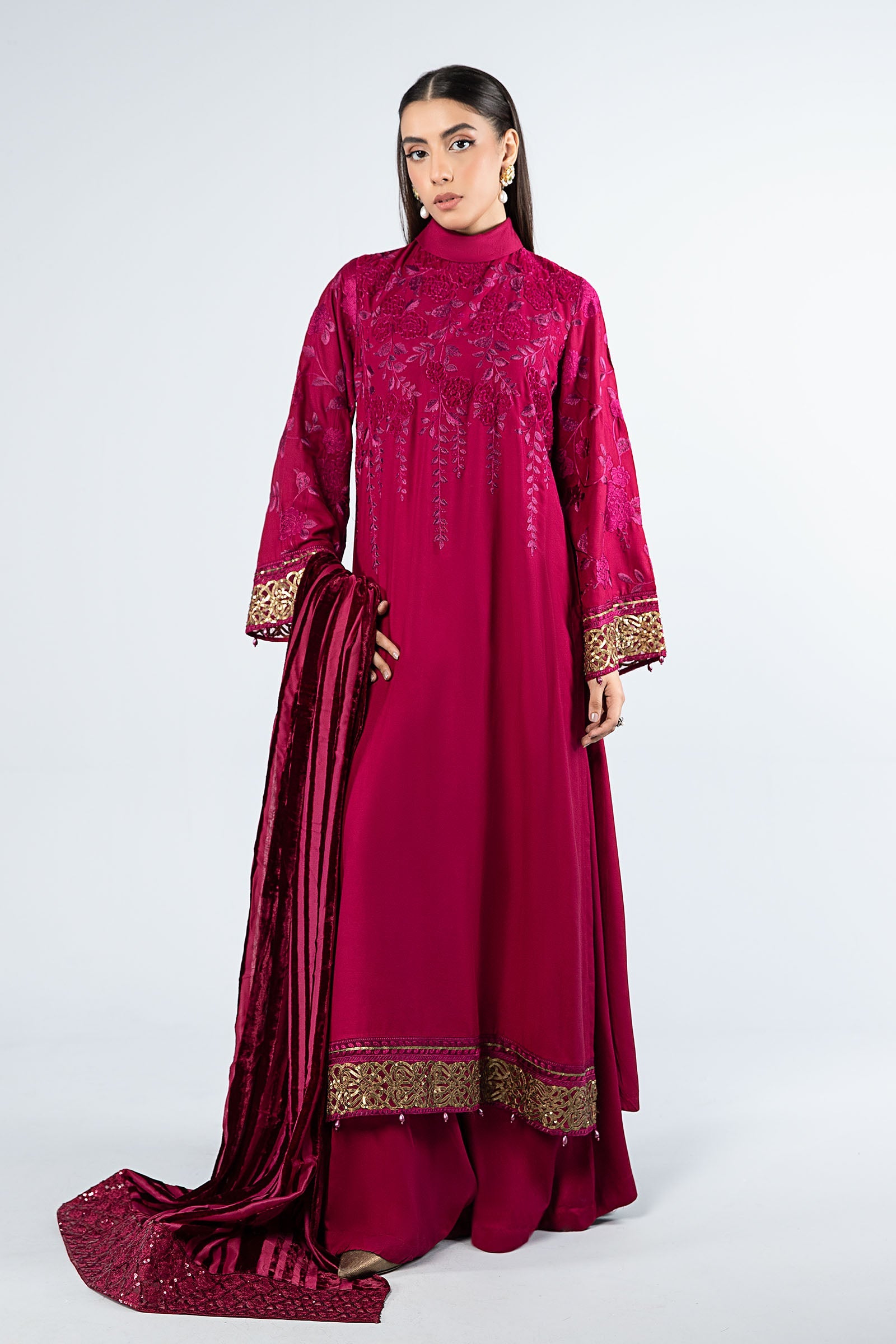 Maira B | Ready to Wear | DW-W24-103 - by - Libasekhas UK - Registered Vendor of : Maria B - 100% Original Designer Dresss