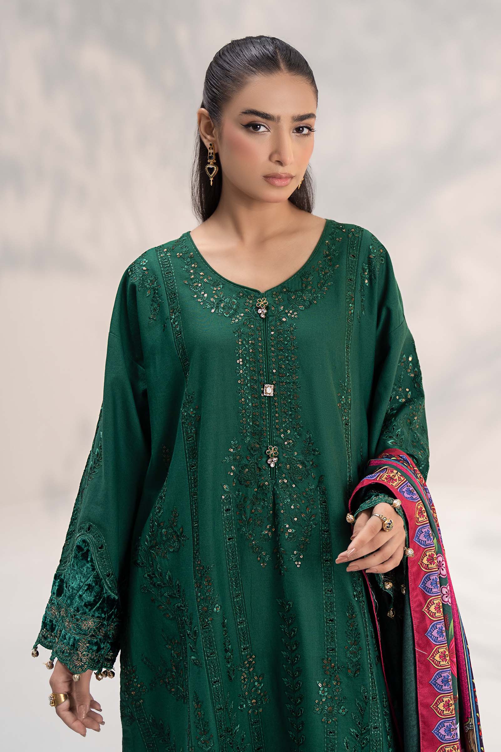 Maira B | Ready to Wear | DW-W24-104 - by - Libasekhas UK - Registered Vendor of : Maria B - 100% Original Designer Dresss