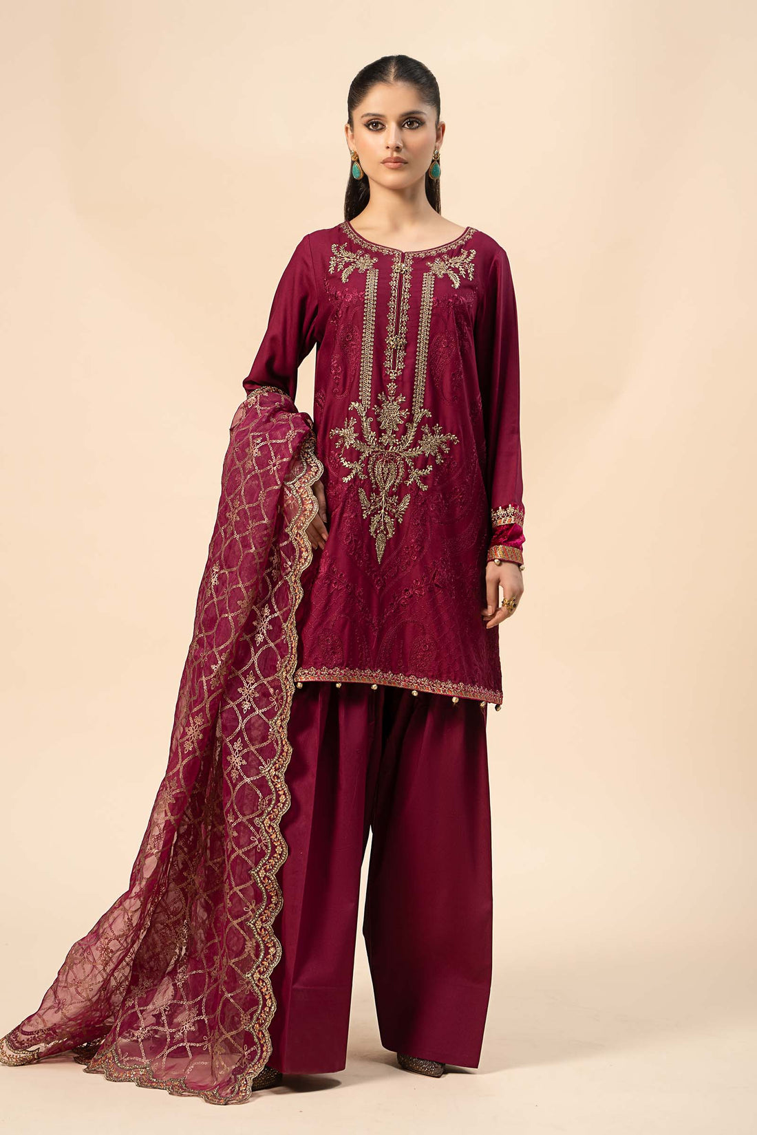 Maira B | Ready to Wear | DW-W24-106 - by - Libasekhas UK - Registered Vendor of : Maria B - 100% Original Designer Dresss