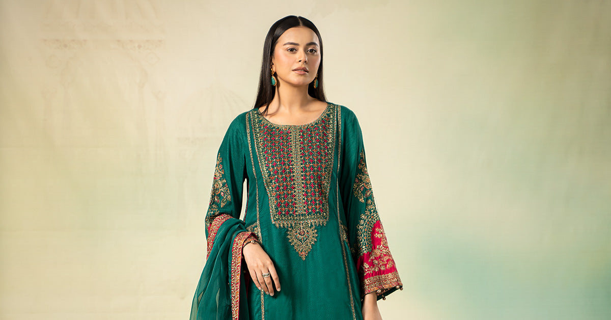Maira B | Ready to Wear | DW-W24-111 - by - Libasekhas UK - Registered Vendor of : Maria B - 100% Original Designer Dresss
