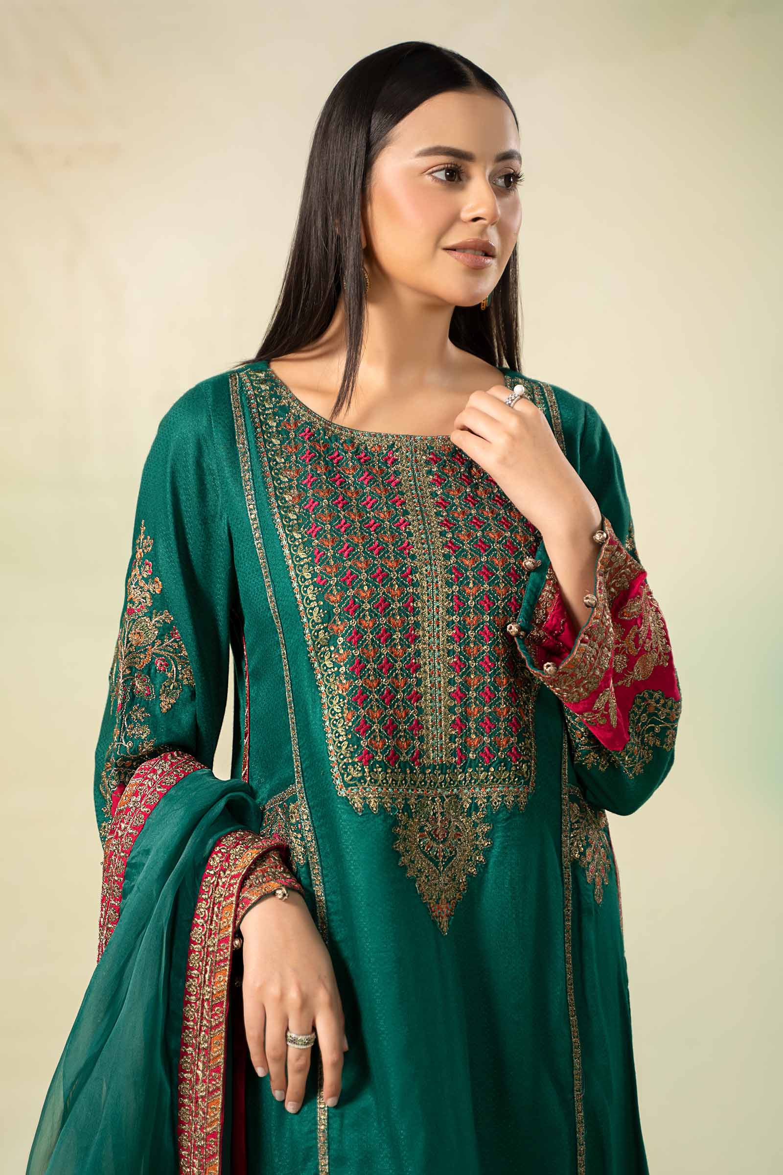 Maira B | Ready to Wear | DW-W24-111 - by - Libasekhas UK - Registered Vendor of : Maria B - 100% Original Designer Dresss