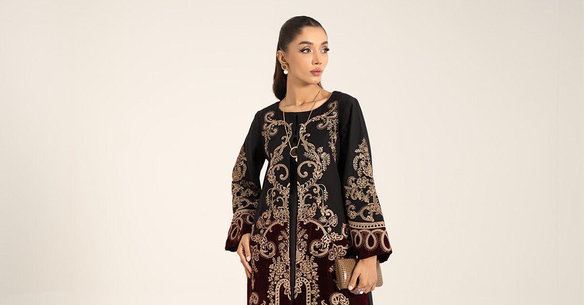 Maira B | Ready to Wear | DW-W24-113 - by - Libasekhas UK - Registered Vendor of : Maria B - 100% Original Designer Dresss