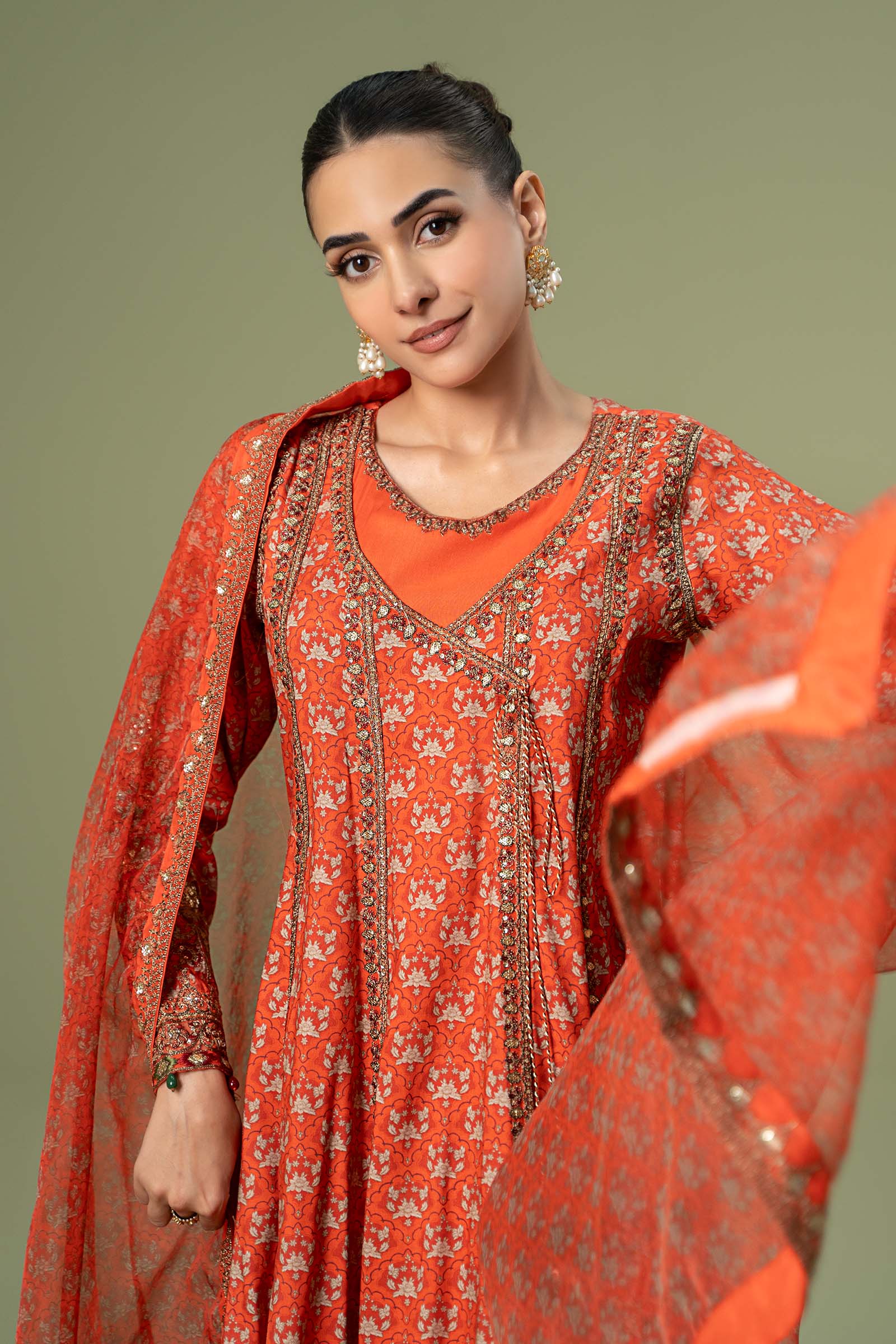 Maira B | Ready to Wear | DW-W24-128 - by - Libasekhas UK - Registered Vendor of : Maria B - 100% Original Designer Dresss