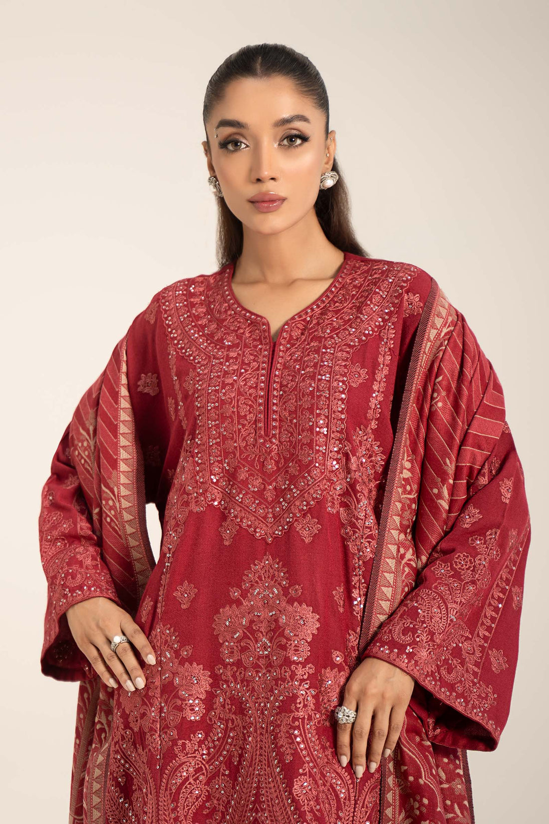 Maira B | Ready to Wear | DW-W24-14 - by - Libasekhas UK - Registered Vendor of : Maria B - 100% Original Designer Dresss
