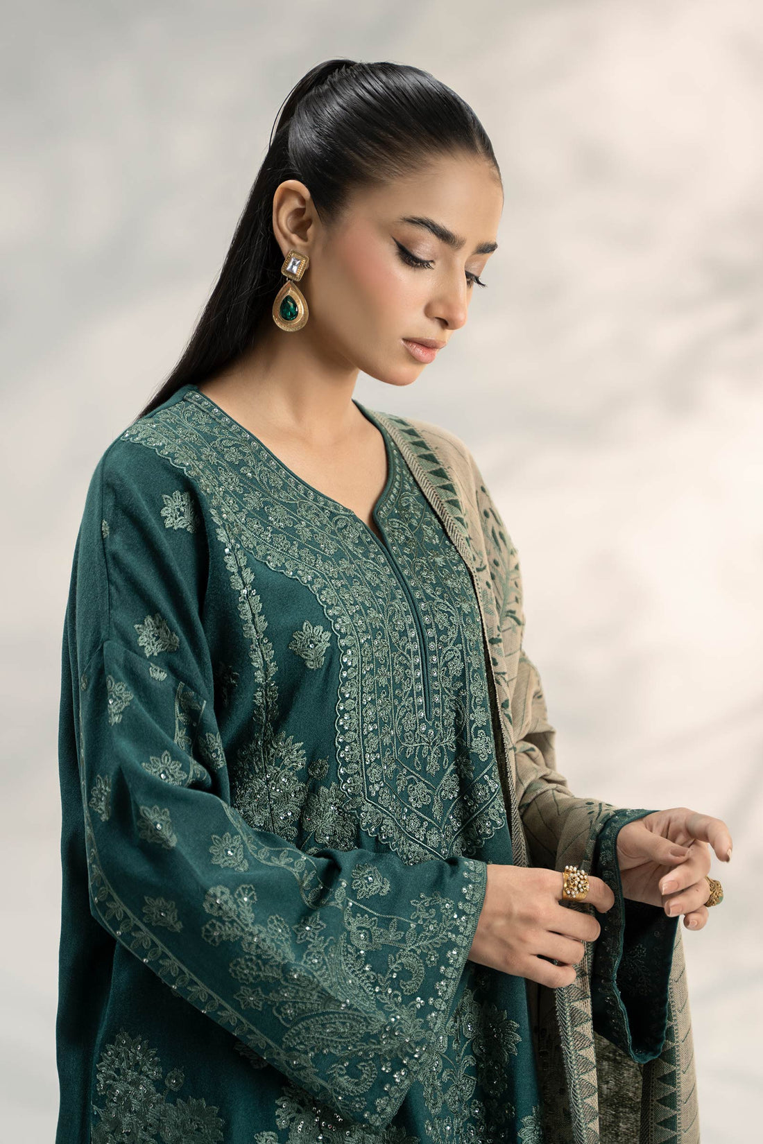 Maira B | Ready to Wear | DW-W24-14 - by - Libasekhas UK - Registered Vendor of : Maria B - 100% Original Designer Dresss