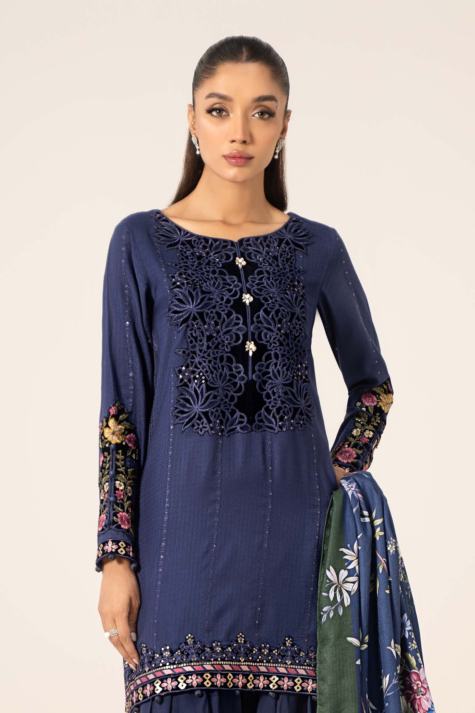 Maira B | Ready to Wear | DW-W24-150 - by - Libasekhas UK - Registered Vendor of : Maria B - 100% Original Designer Dresss