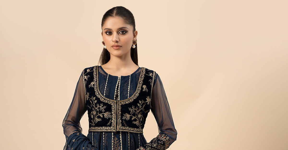 Maira B | Ready to Wear | DW-W24-151 - by - Libasekhas UK - Registered Vendor of : Maria B - 100% Original Designer Dresss