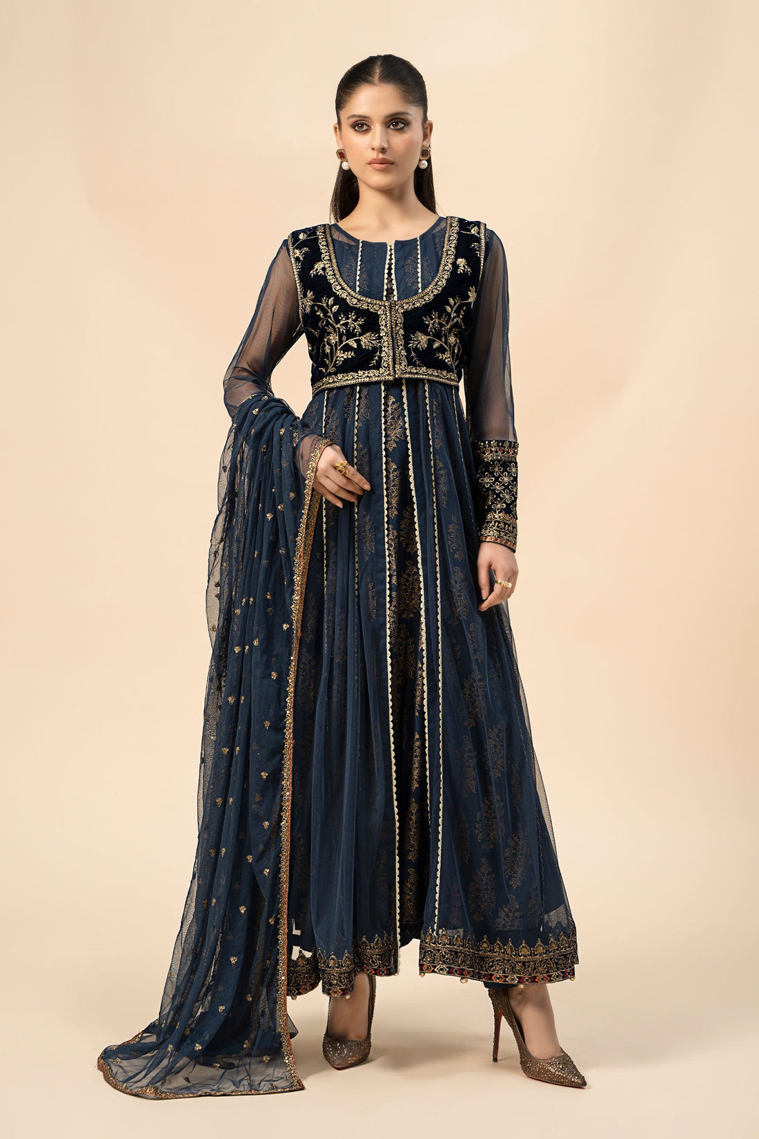 Maira B | Ready to Wear | DW-W24-151 - by - Libasekhas UK - Registered Vendor of : Maria B - 100% Original Designer Dresss