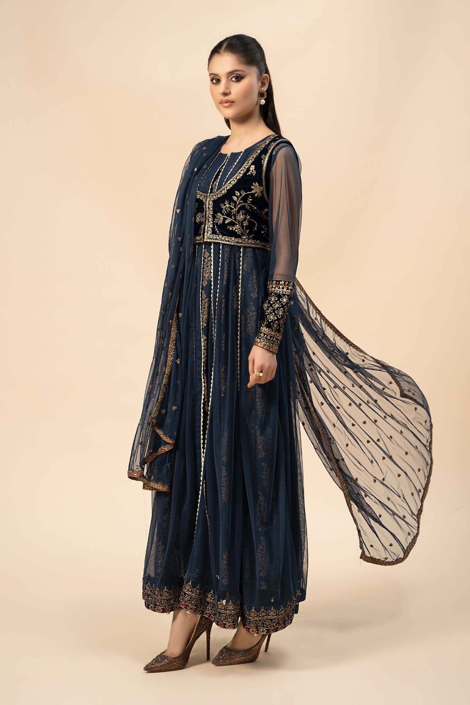 Maira B | Ready to Wear | DW-W24-151 - by - Libasekhas UK - Registered Vendor of : Maria B - 100% Original Designer Dresss